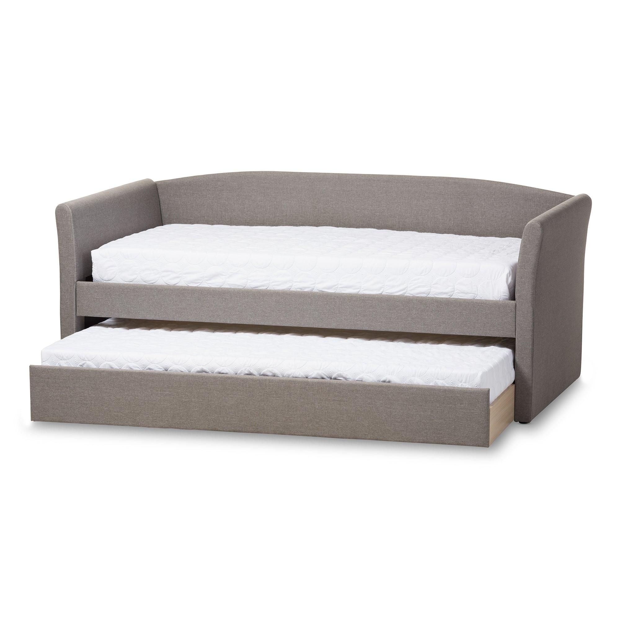 Camino Modern and Contemporary Fabric Upholstered Daybed