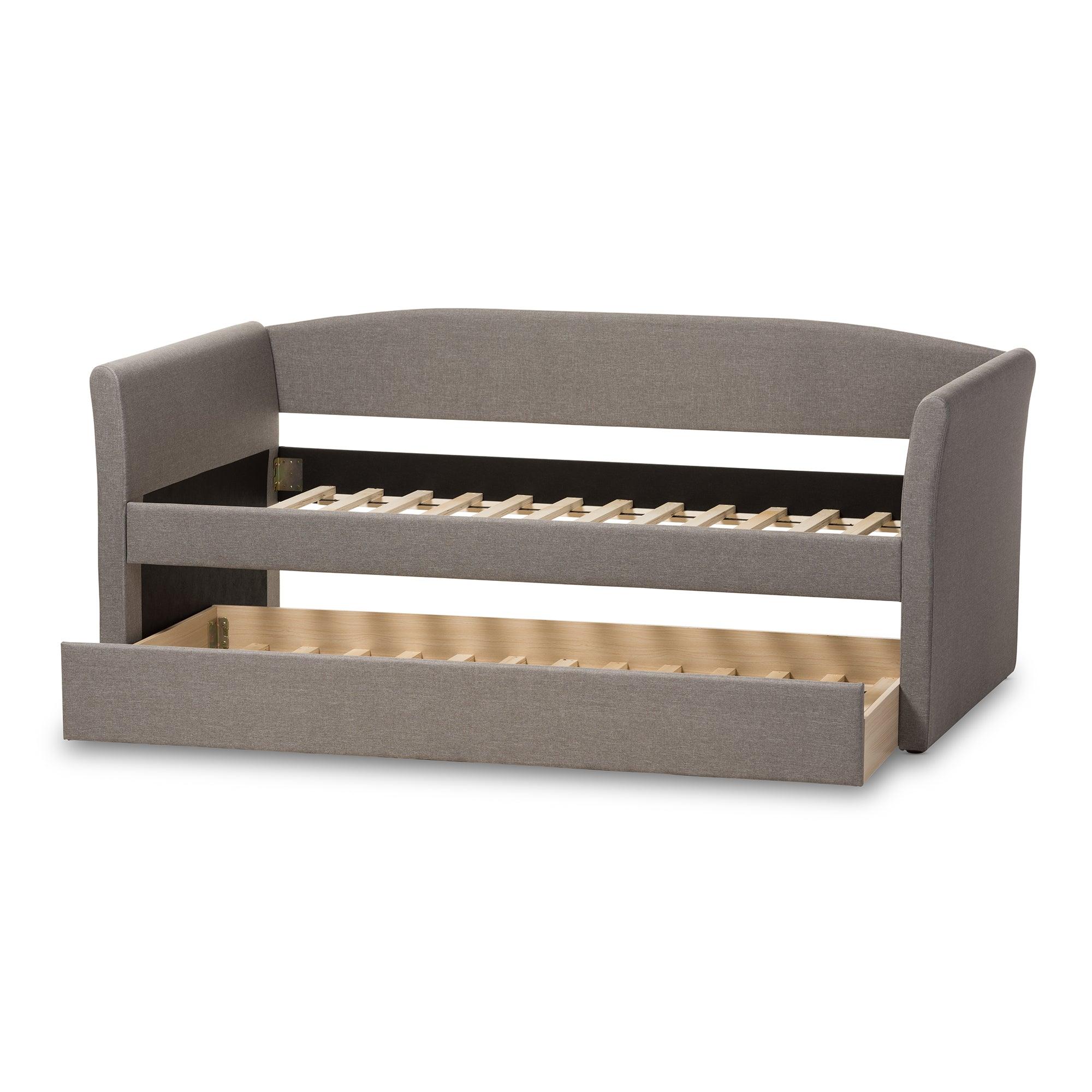 Camino Modern and Contemporary Fabric Upholstered Daybed