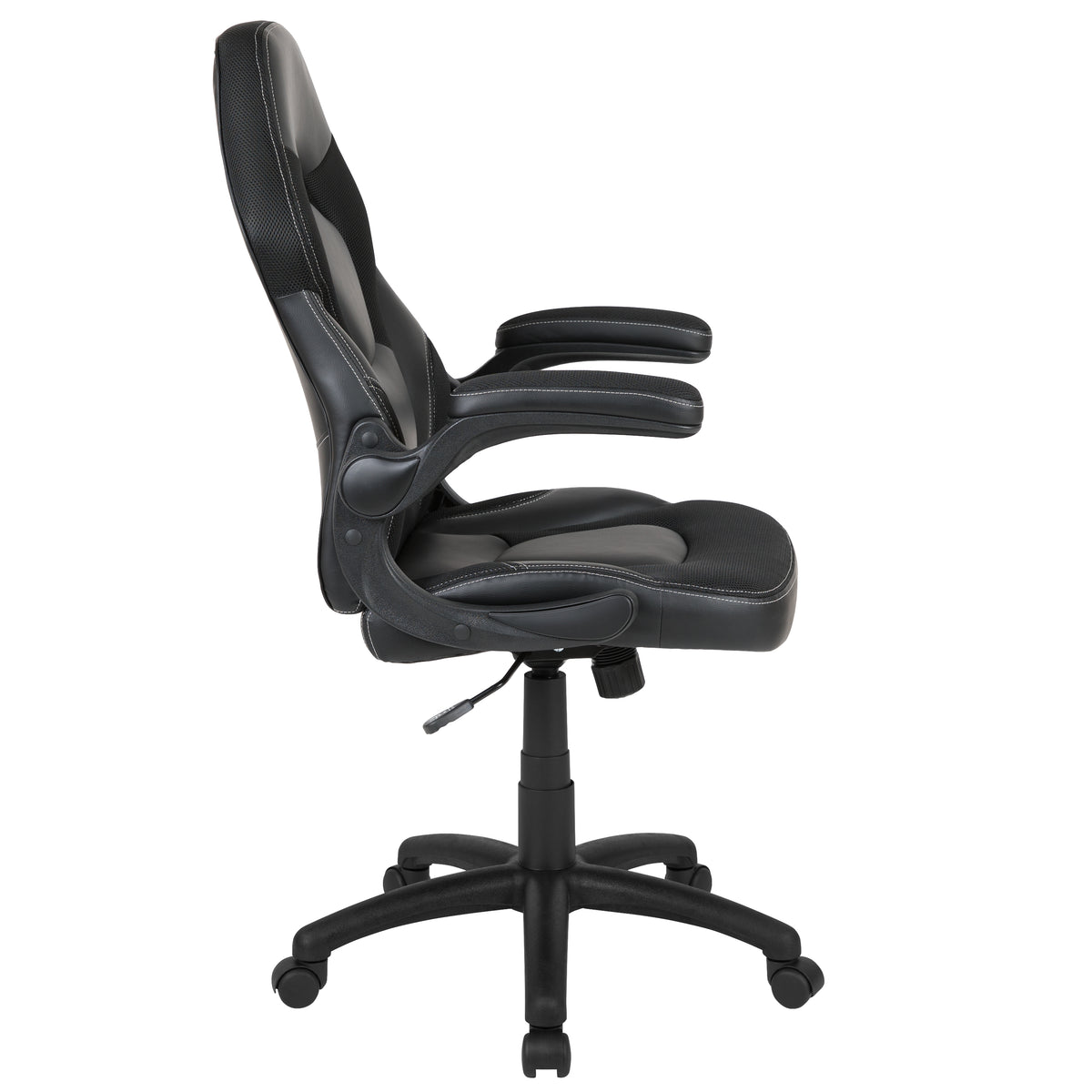 X10 Gaming Chair, Racing Style Ergonomic Office Chair, Height Adjustable Swivel Computer Chair with Flip-Up Arms