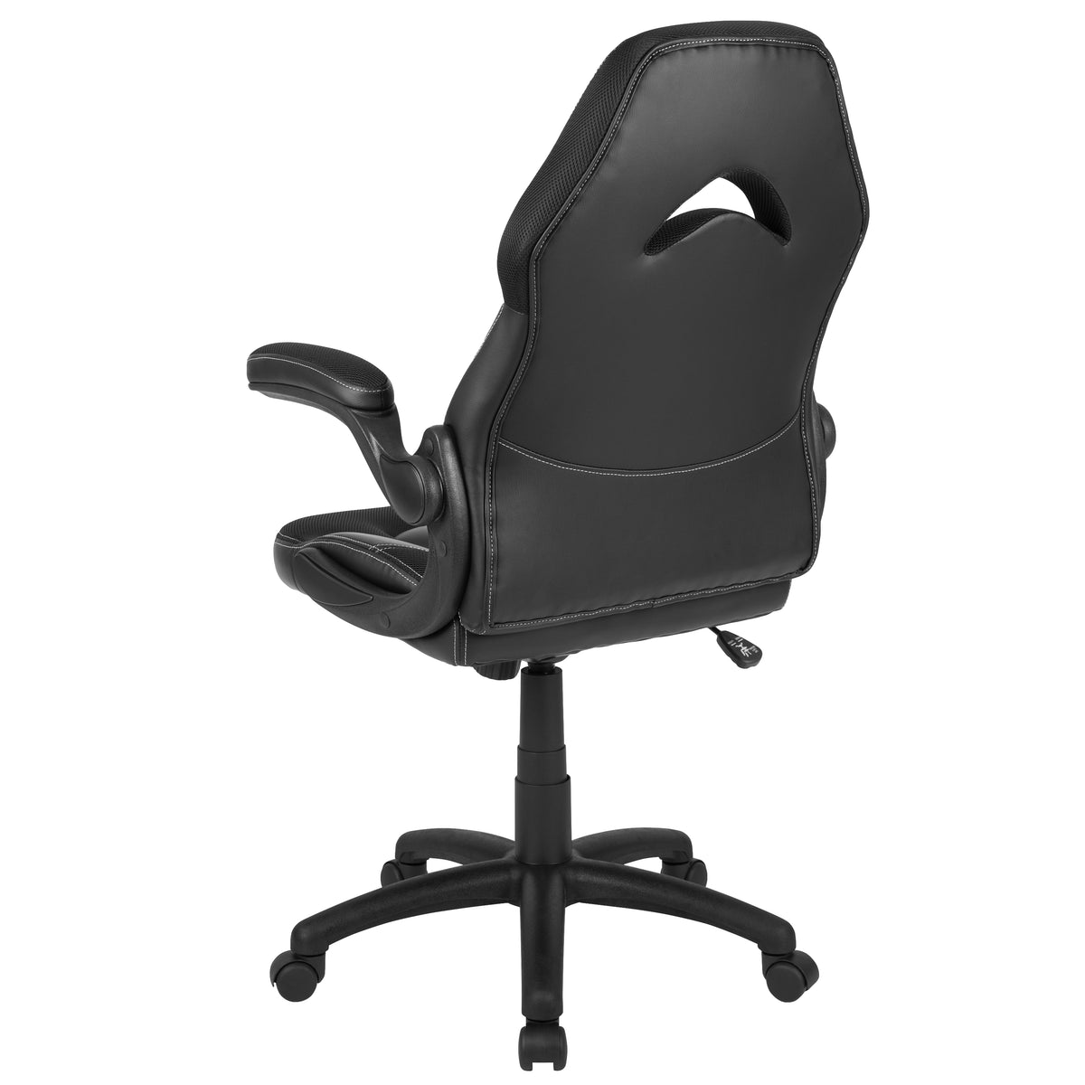 X10 Gaming Chair, Racing Style Ergonomic Office Chair, Height Adjustable Swivel Computer Chair with Flip-Up Arms