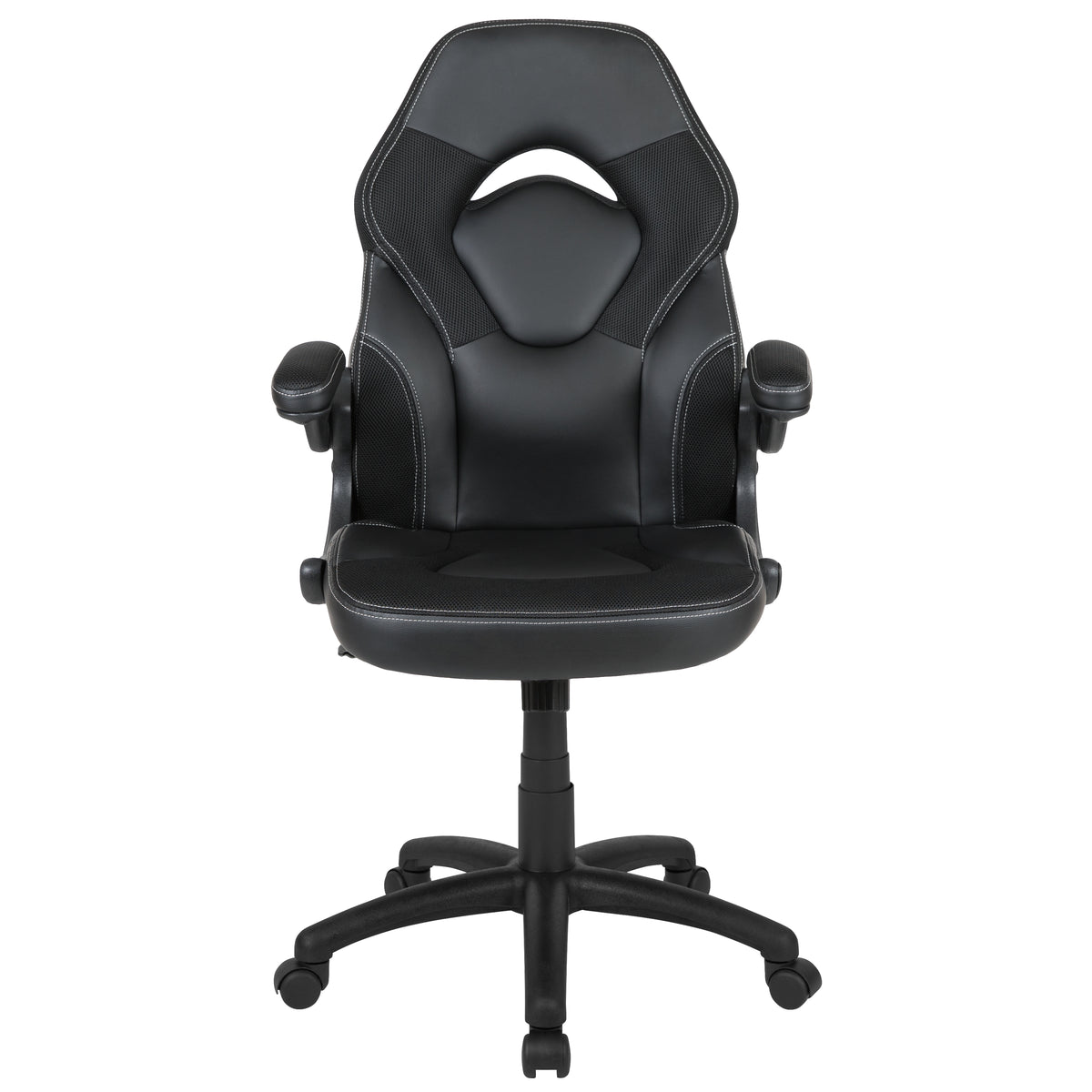X10 Gaming Chair, Racing Style Ergonomic Office Chair, Height Adjustable Swivel Computer Chair with Flip-Up Arms