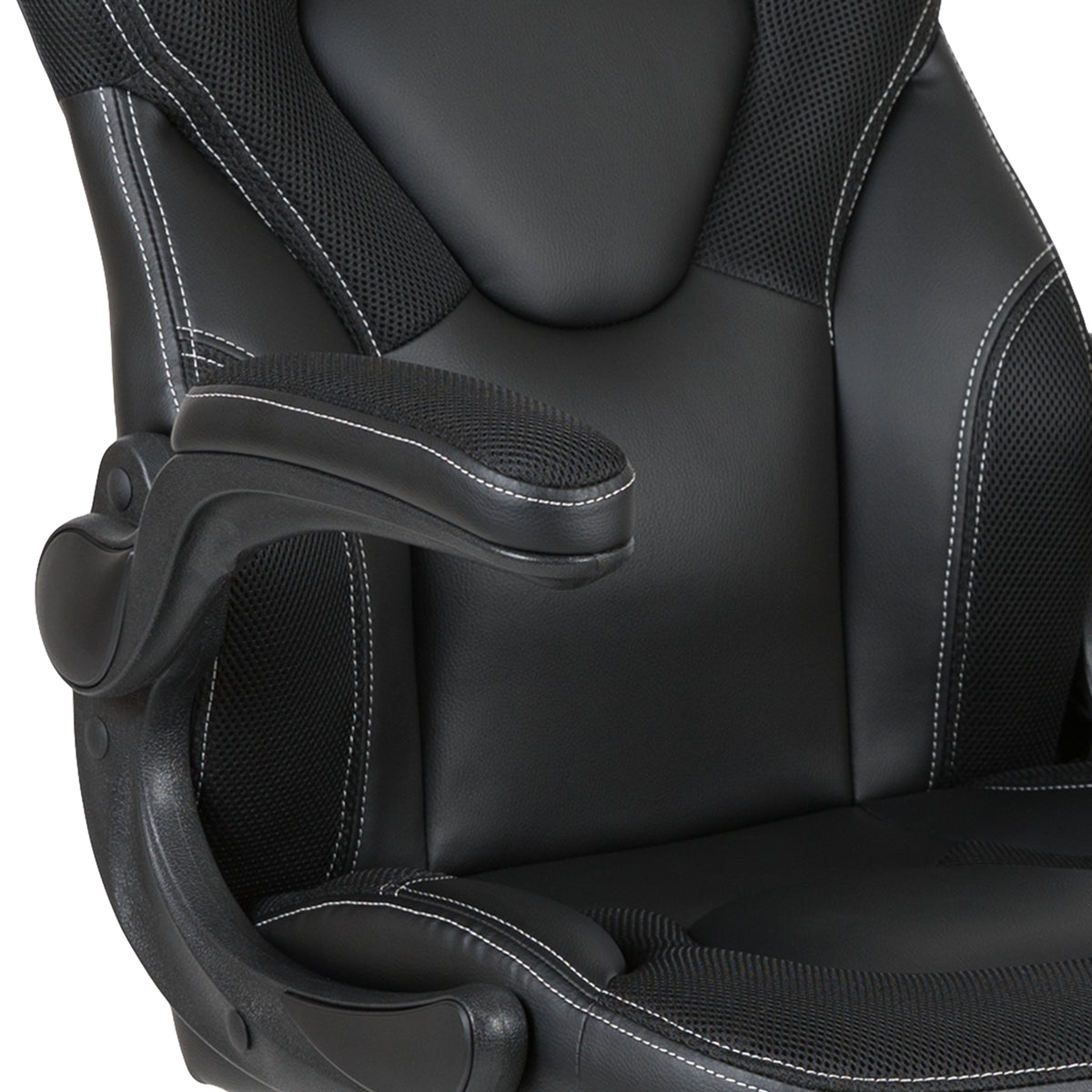X10 Gaming Chair, Racing Style Ergonomic Office Chair, Height Adjustable Swivel Computer Chair with Flip-Up Arms