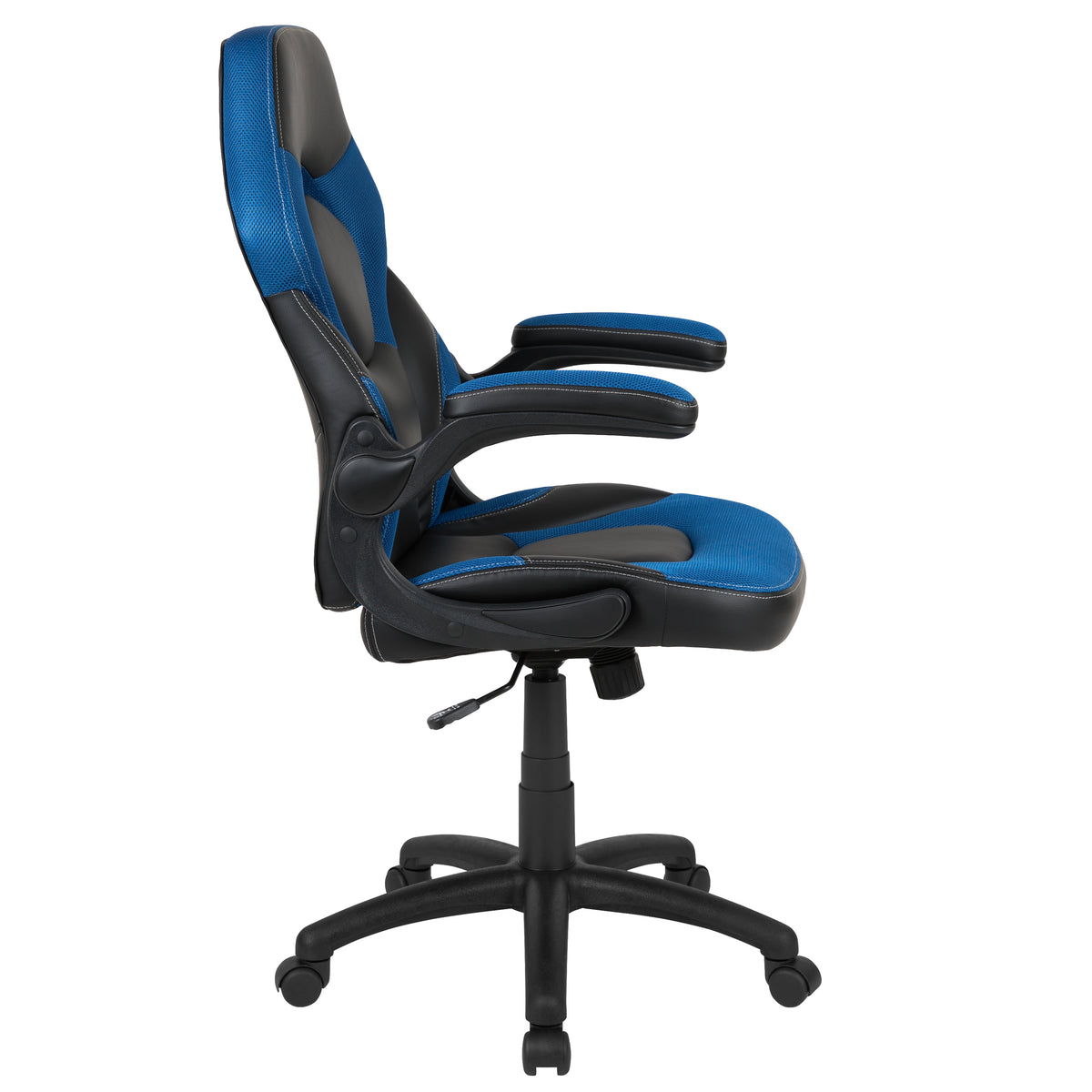 X10 Gaming Chair, Racing Style Ergonomic Office Chair, Height Adjustable Swivel Computer Chair with Flip-Up Arms