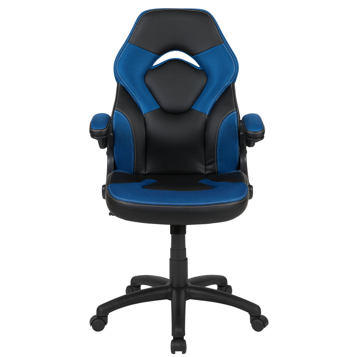 X10 Gaming Chair, Racing Style Ergonomic Office Chair, Height Adjustable Swivel Computer Chair with Flip-Up Arms