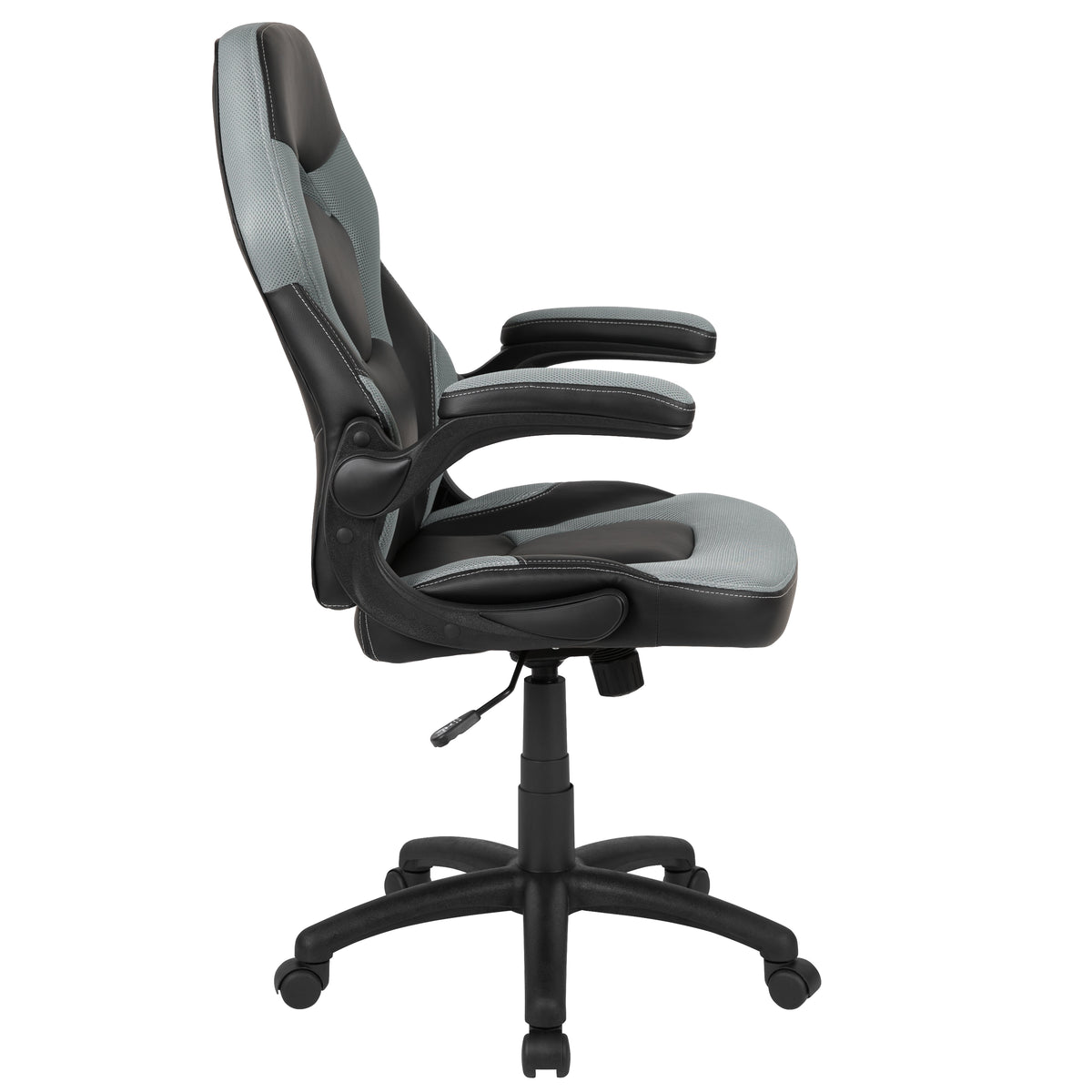 X10 Gaming Chair, Racing Style Ergonomic Office Chair, Height Adjustable Swivel Computer Chair with Flip-Up Arms