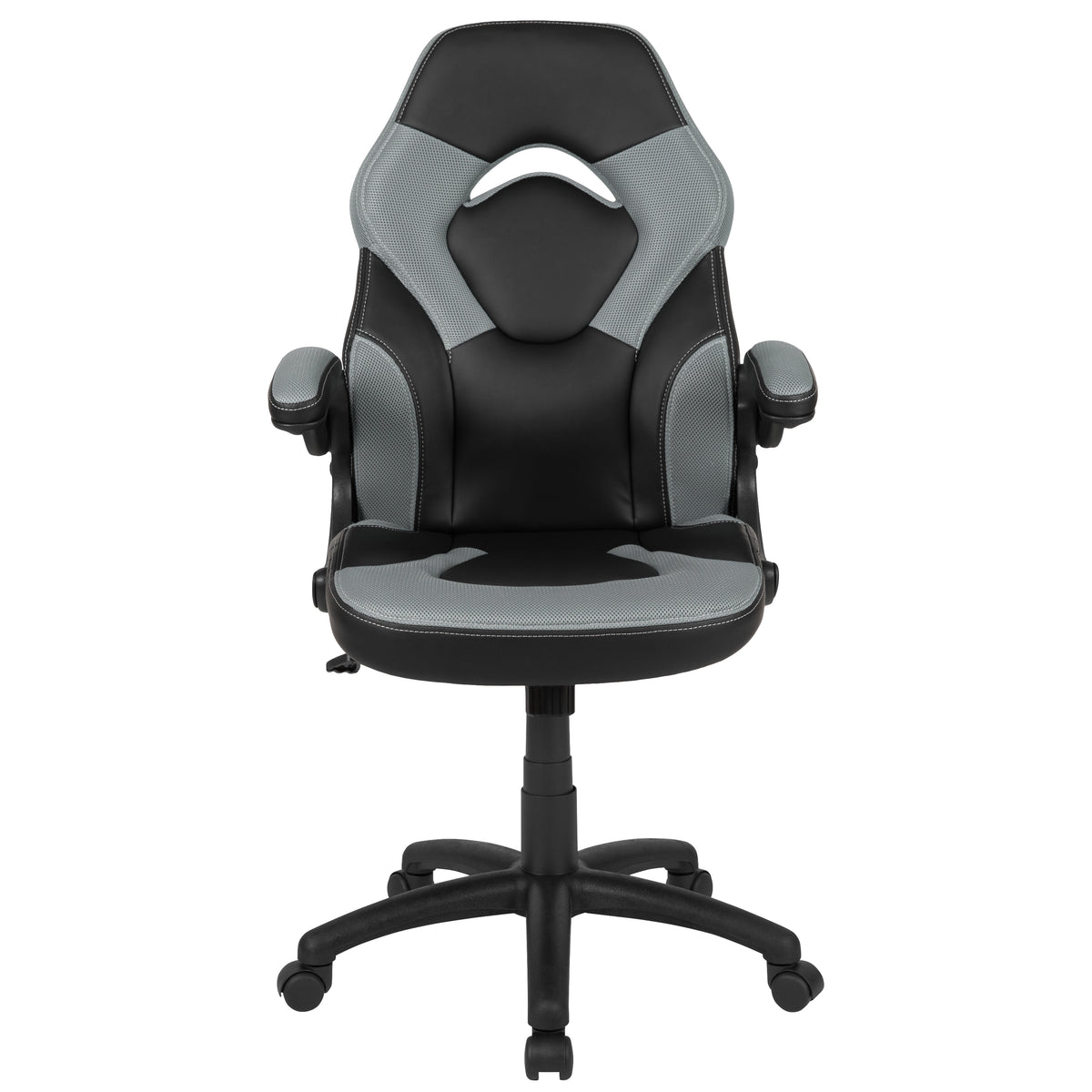 X10 Gaming Chair, Racing Style Ergonomic Office Chair, Height Adjustable Swivel Computer Chair with Flip-Up Arms
