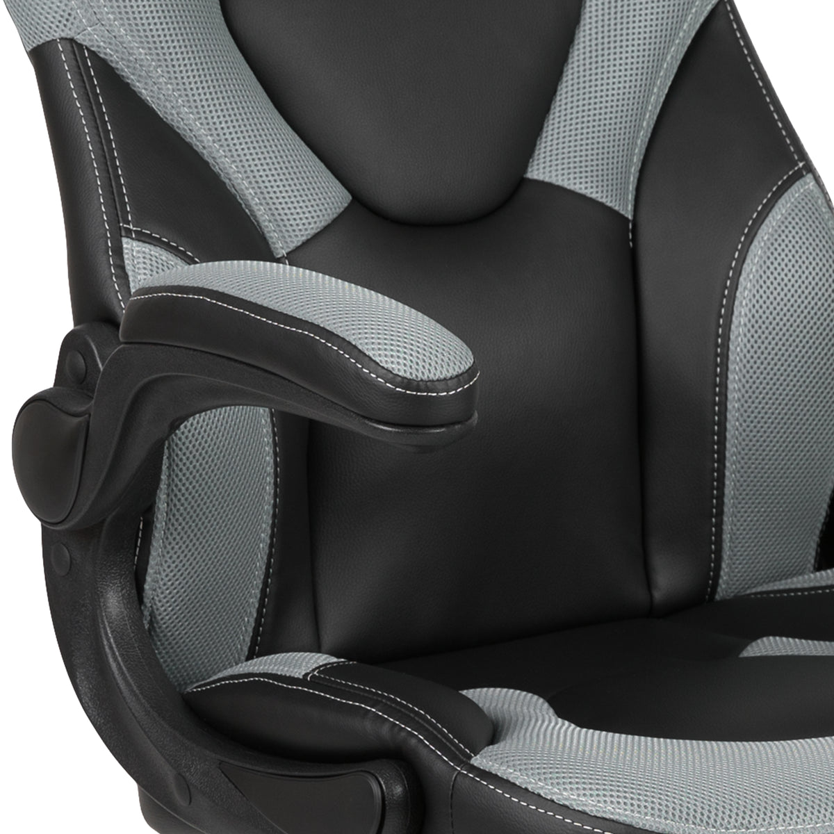 X10 Gaming Chair, Racing Style Ergonomic Office Chair, Height Adjustable Swivel Computer Chair with Flip-Up Arms
