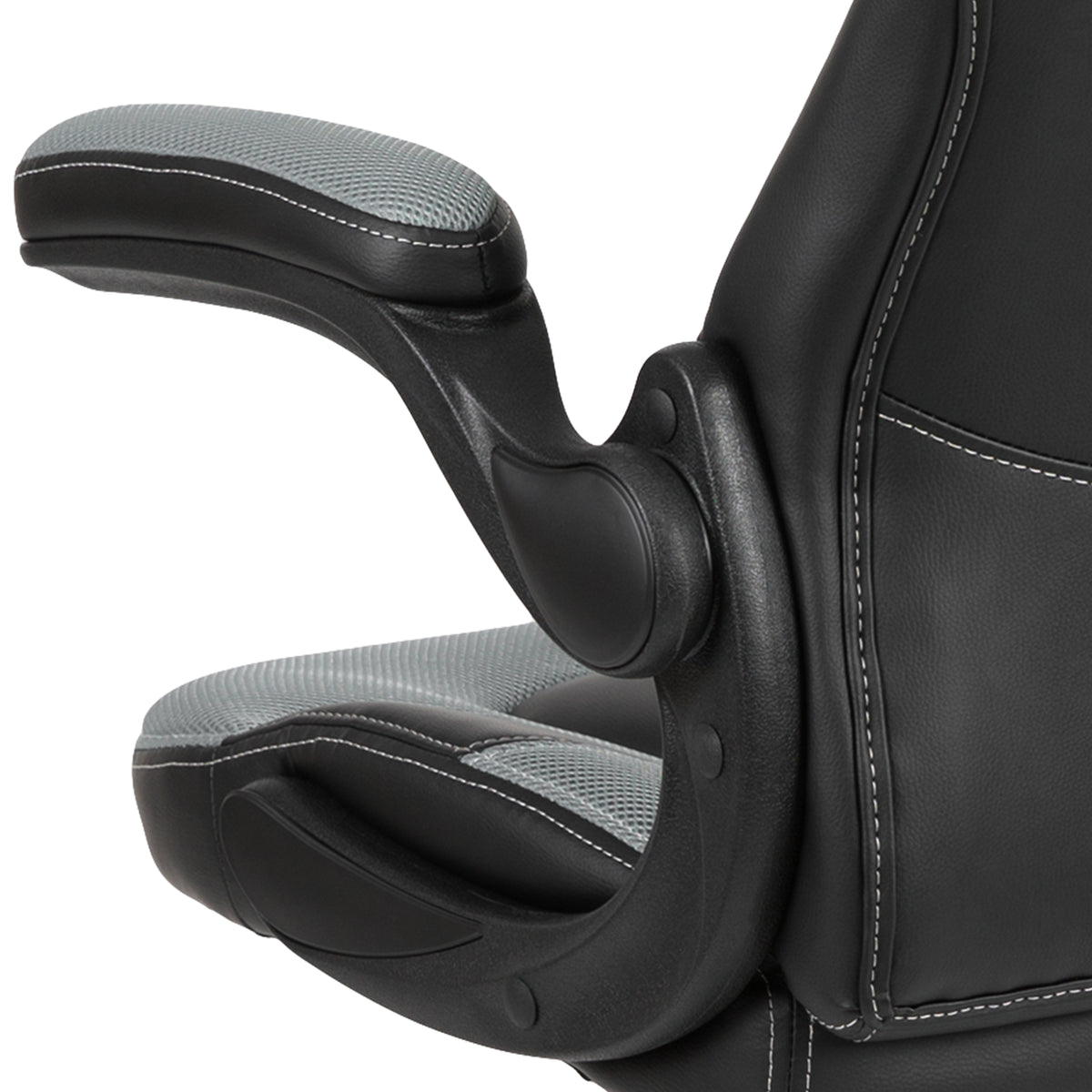 X10 Gaming Chair, Racing Style Ergonomic Office Chair, Height Adjustable Swivel Computer Chair with Flip-Up Arms