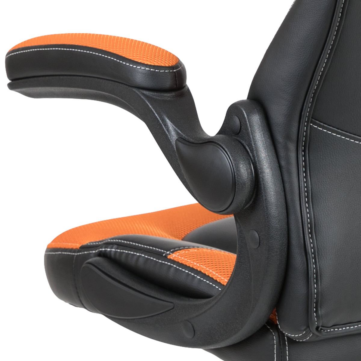 X10 Gaming Chair, Racing Style Ergonomic Office Chair, Height Adjustable Swivel Computer Chair with Flip-Up Arms