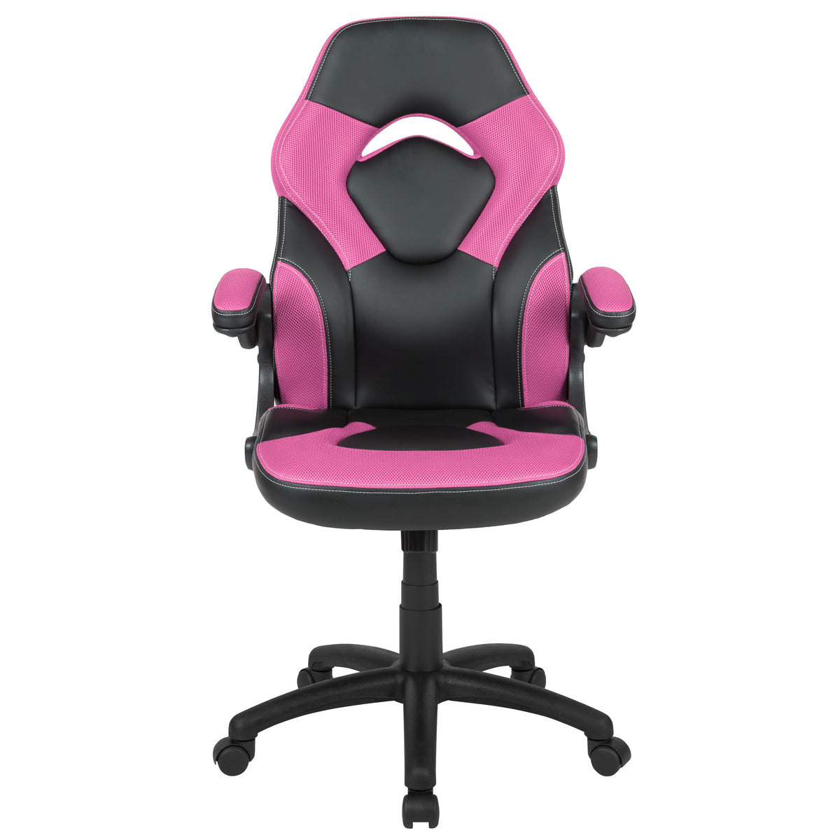 X10 Gaming Chair, Racing Style Ergonomic Office Chair, Height Adjustable Swivel Computer Chair with Flip-Up Arms