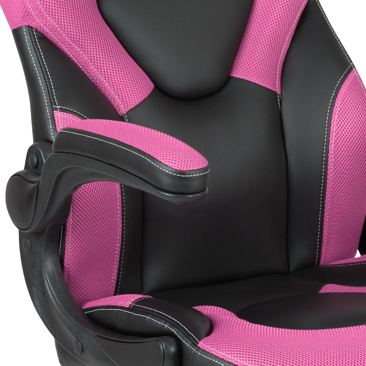 X10 Gaming Chair, Racing Style Ergonomic Office Chair, Height Adjustable Swivel Computer Chair with Flip-Up Arms