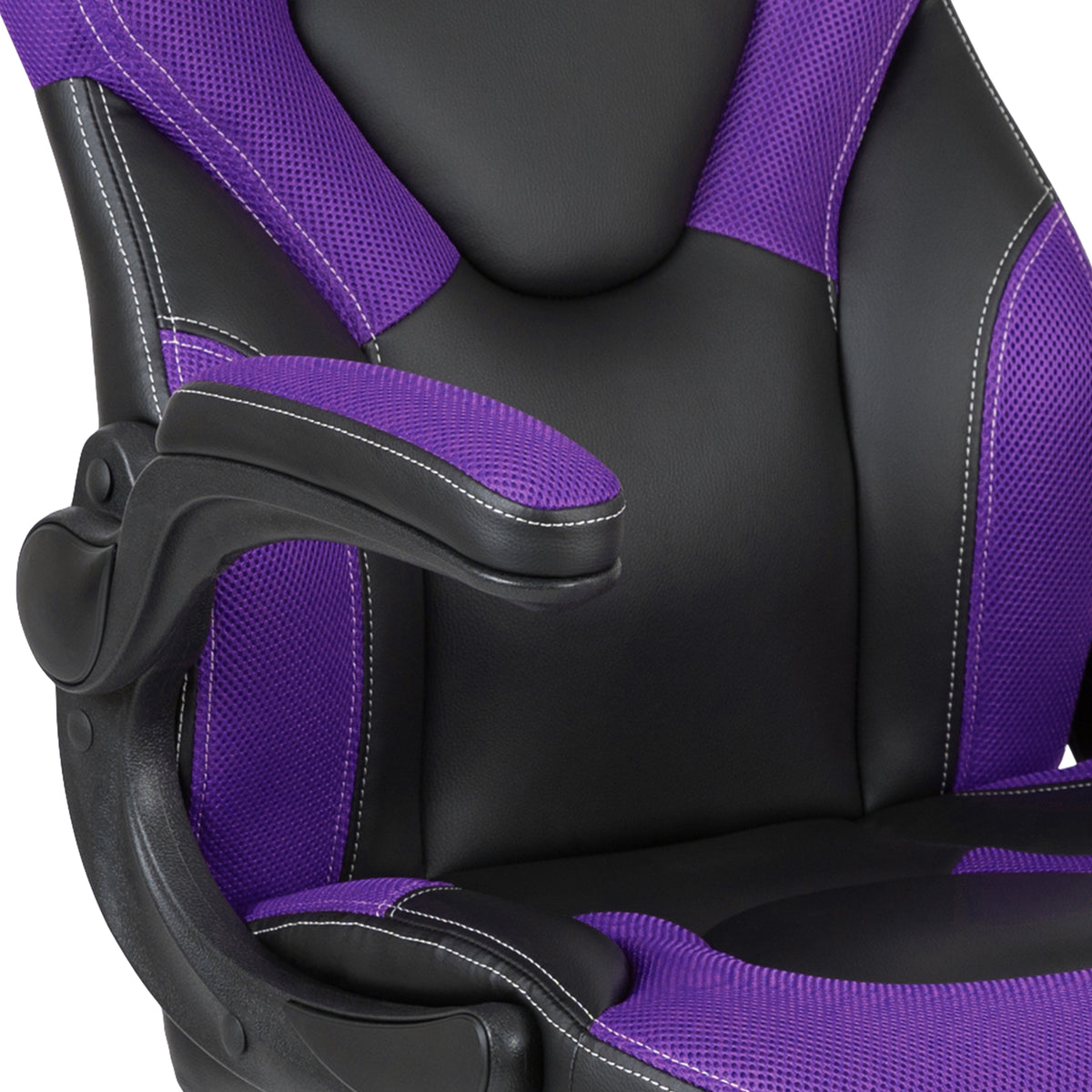 X10 Gaming Chair, Racing Style Ergonomic Office Chair, Height Adjustable Swivel Computer Chair with Flip-Up Arms