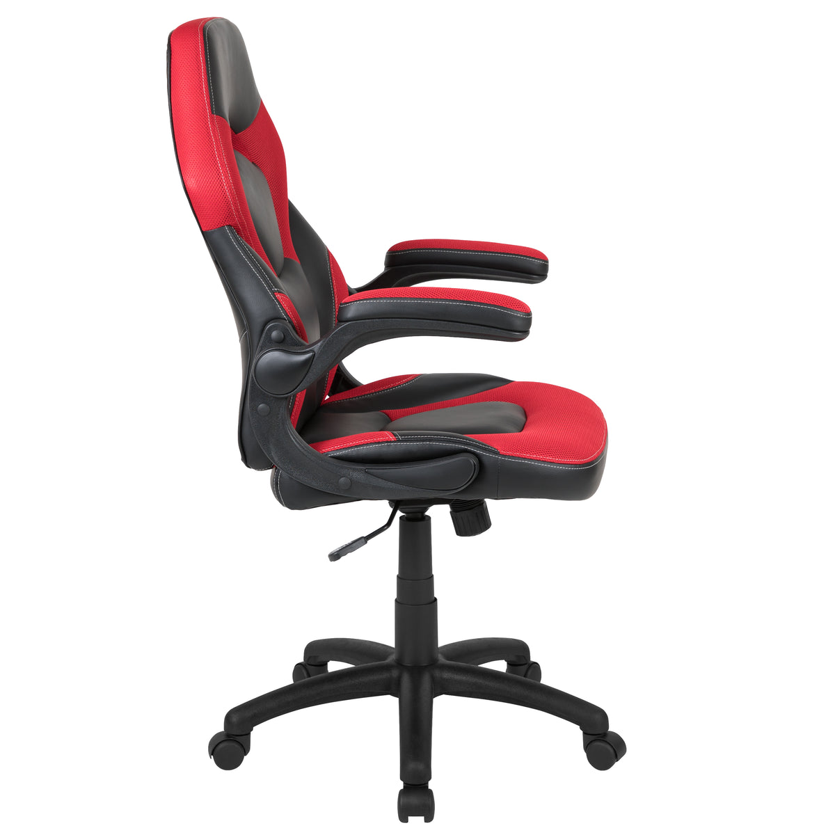 X10 Gaming Chair, Racing Style Ergonomic Office Chair, Height Adjustable Swivel Computer Chair with Flip-Up Arms