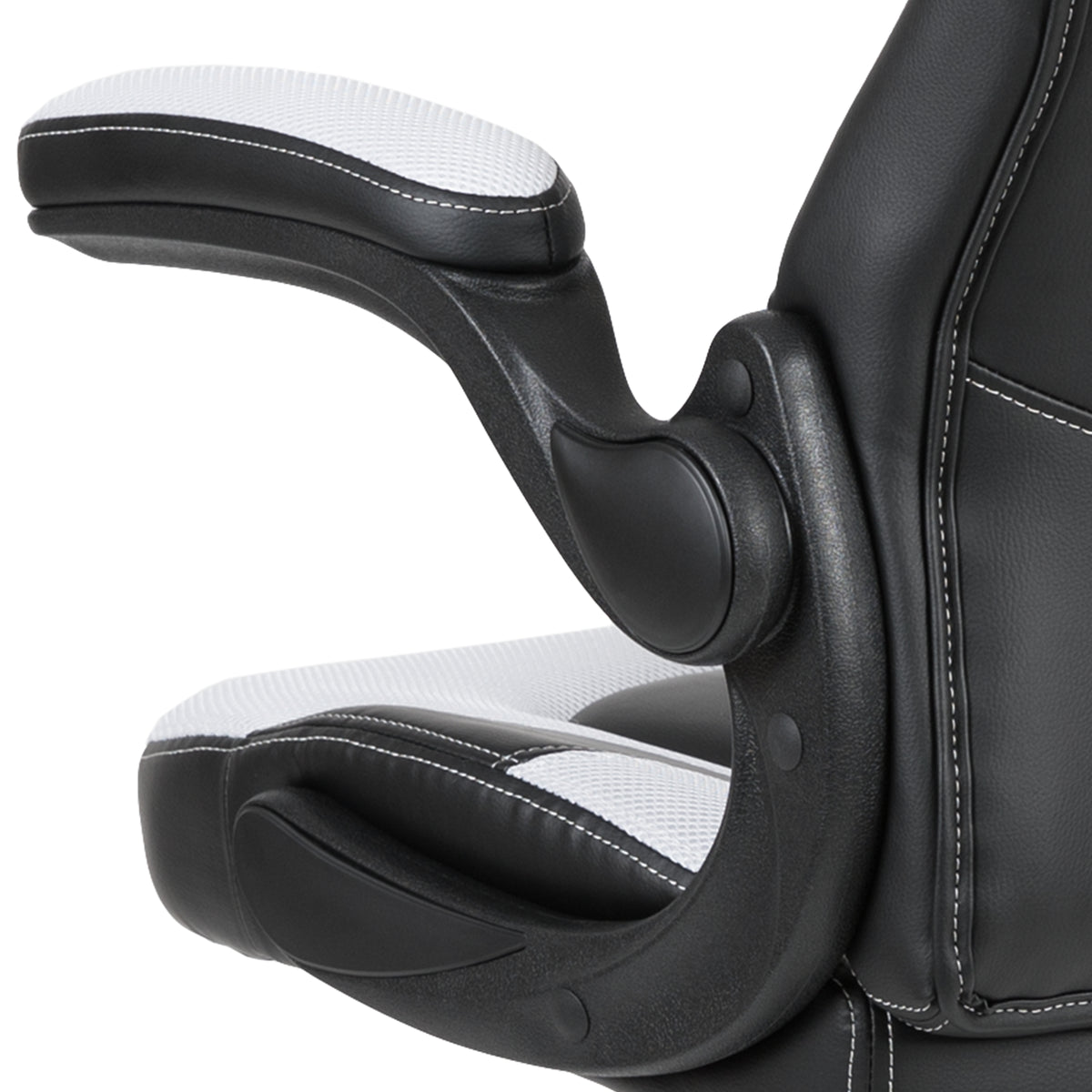 X10 Gaming Chair, Racing Style Ergonomic Office Chair, Height Adjustable Swivel Computer Chair with Flip-Up Arms