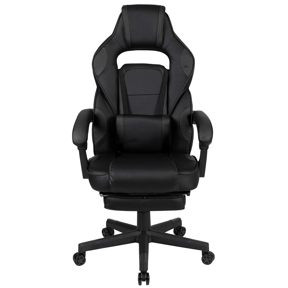 X40 Gaming Chair Racing Ergonomic Computer Chair with Fully Reclining Back/Arms, Slide-Out Footrest, Massaging Lumbar