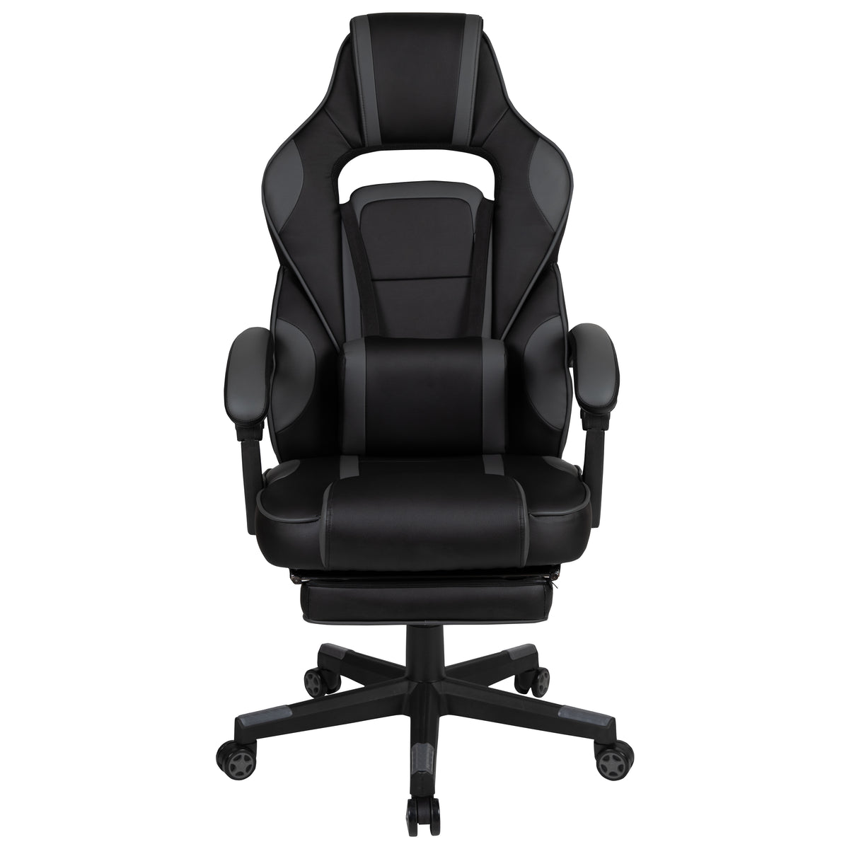 X40 Gaming Chair Racing Ergonomic Computer Chair with Fully Reclining Back/Arms, Slide-Out Footrest, Massaging Lumbar