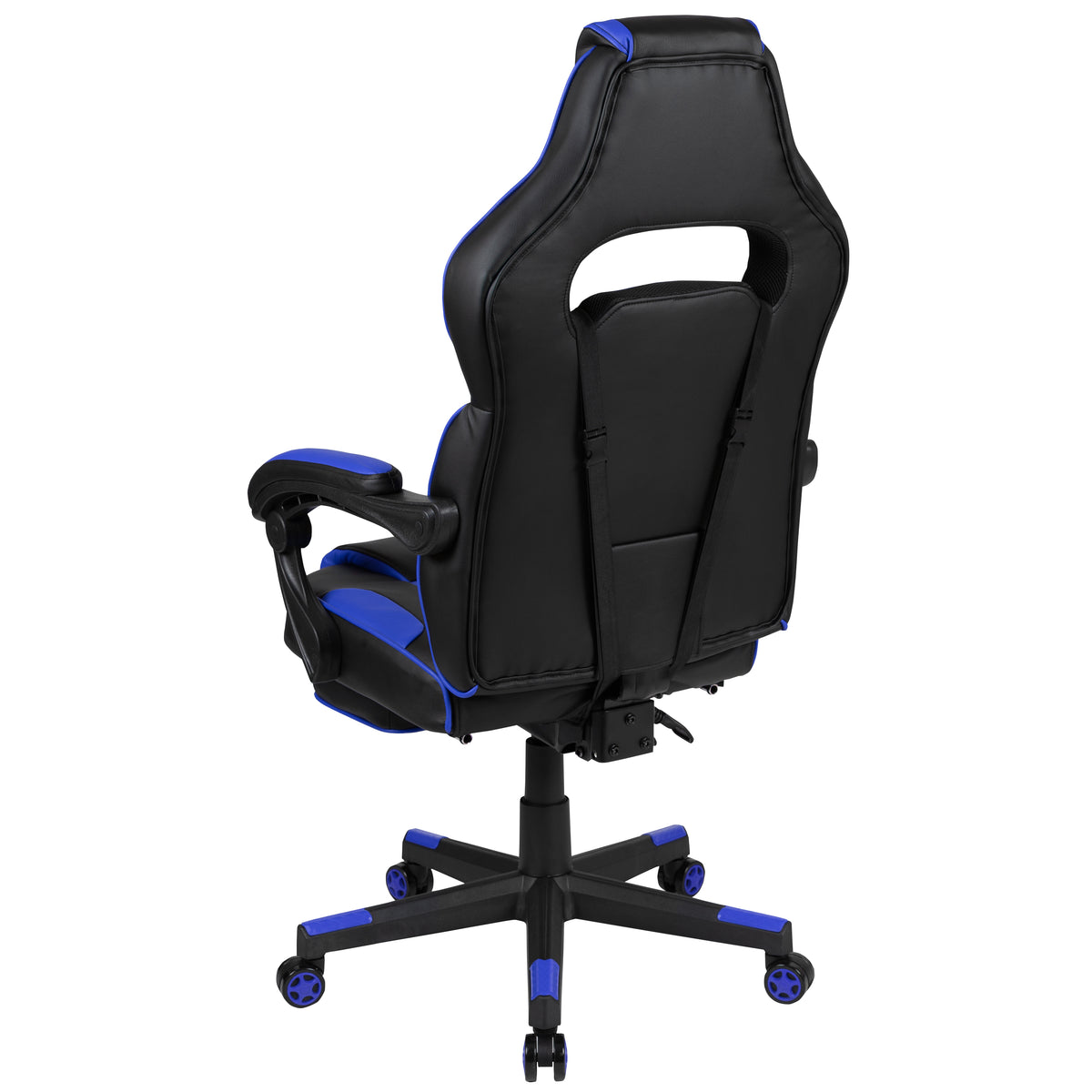 X40 Gaming Chair Racing Ergonomic Computer Chair with Fully Reclining Back/Arms, Slide-Out Footrest, Massaging Lumbar