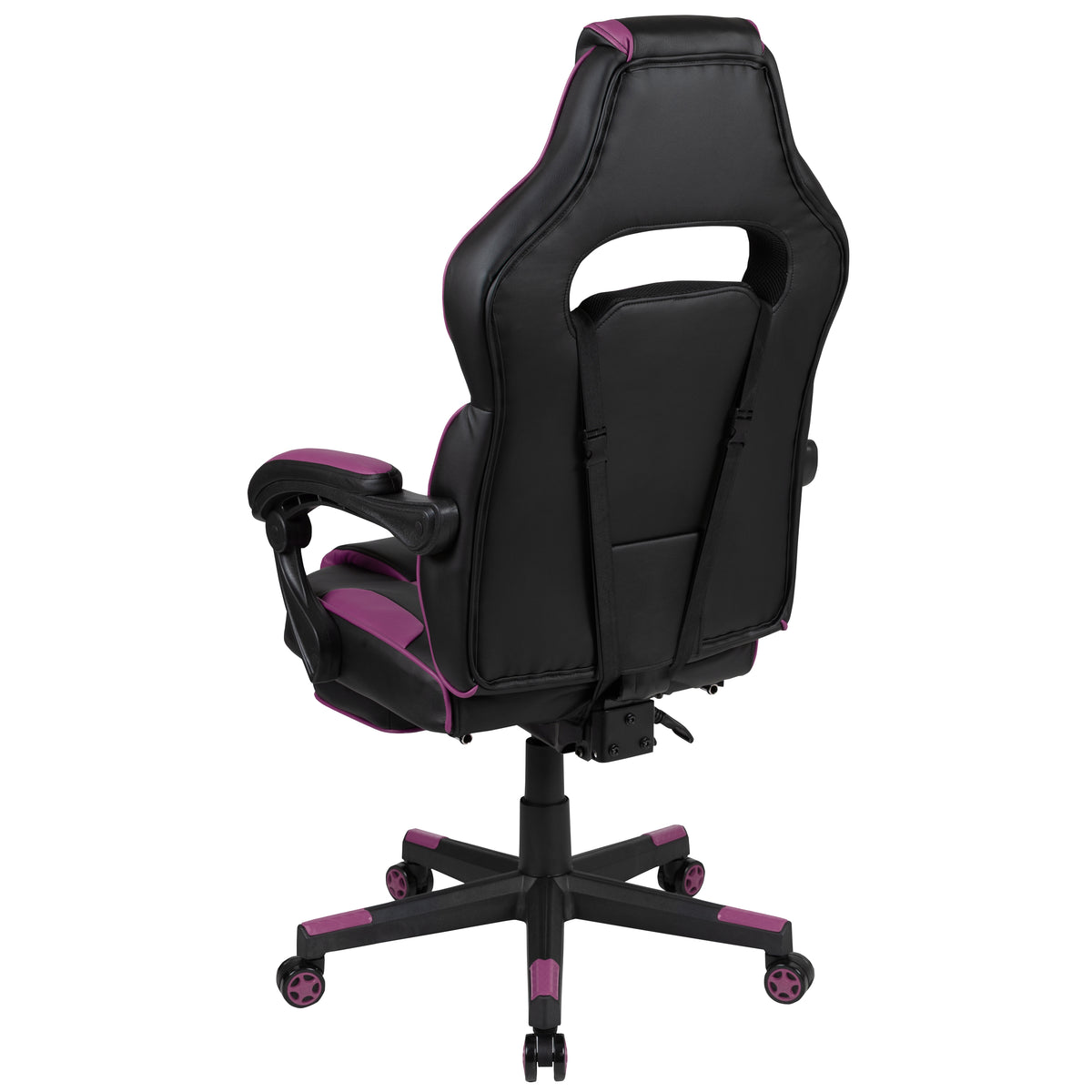 X40 Gaming Chair Racing Ergonomic Computer Chair with Fully Reclining Back/Arms, Slide-Out Footrest, Massaging Lumbar
