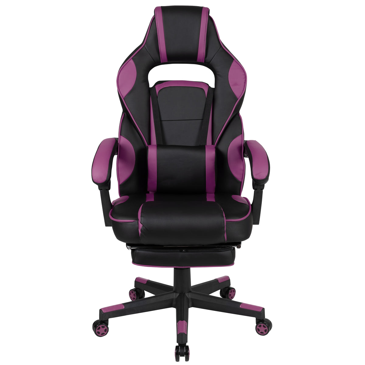 X40 Gaming Chair Racing Ergonomic Computer Chair with Fully Reclining Back/Arms, Slide-Out Footrest, Massaging Lumbar