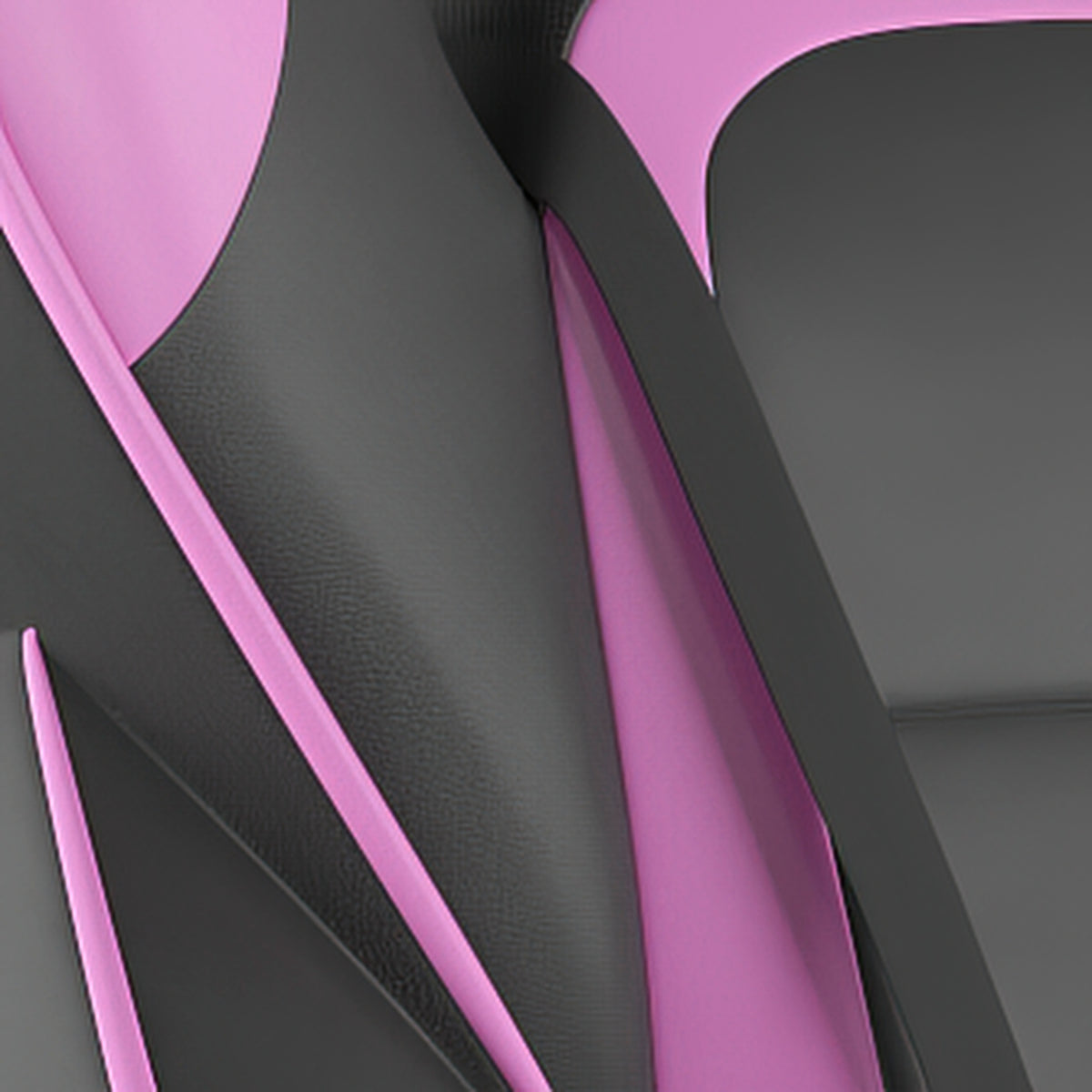 X40 Gaming Chair Racing Computer Chair with Fully Reclining Back/Arms and Transparent Roller Wheels, Slide-Out Footrest