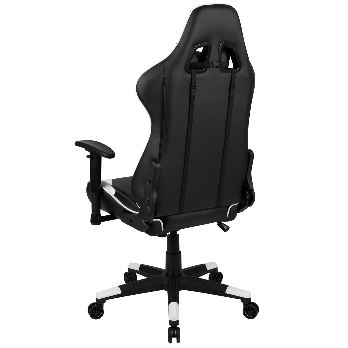 X20 Gaming Chair Racing Office Ergonomic Computer PC Adjustable Swivel Chair with Fully Reclining Back in LeatherSoft