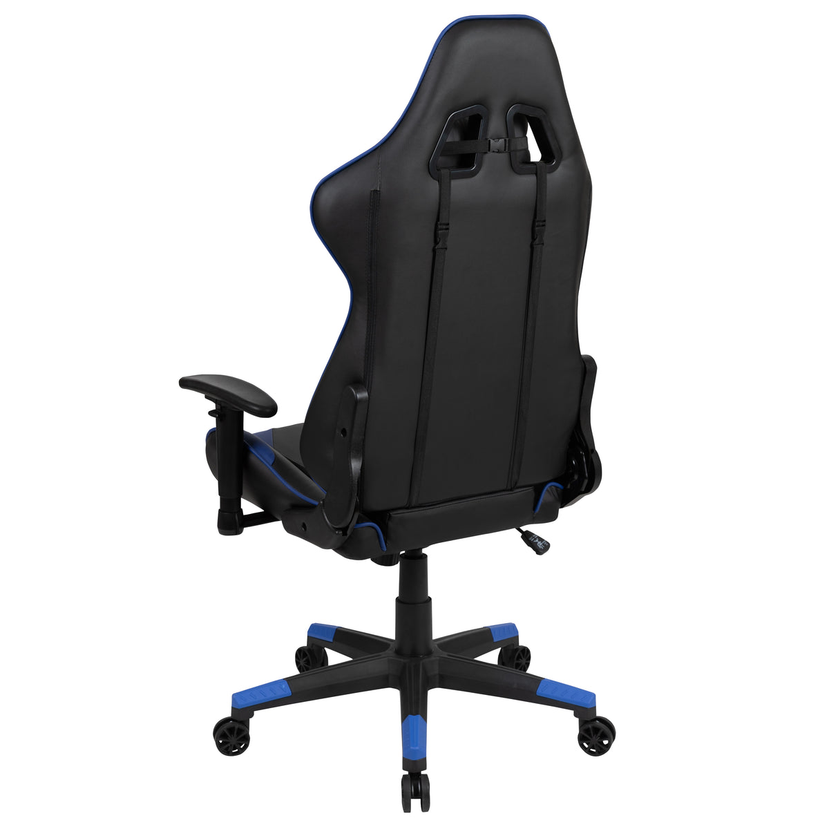 X20 Gaming Chair Racing Office Ergonomic Computer PC Adjustable Swivel Chair with Fully Reclining Back in LeatherSoft