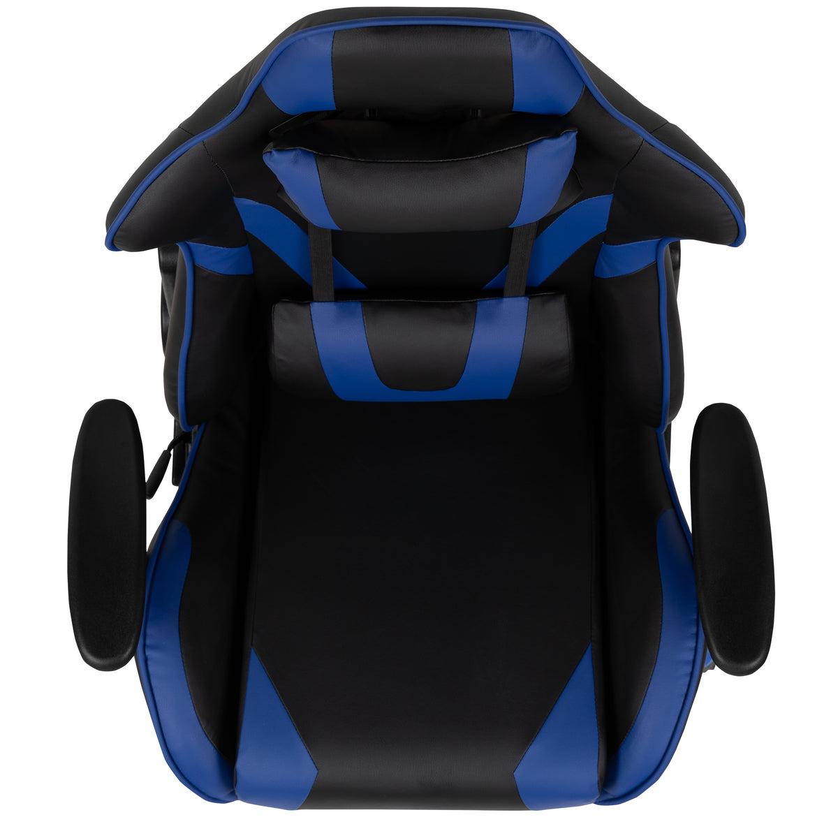 X20 Gaming Chair Racing Office Ergonomic Computer PC Adjustable Swivel Chair with Fully Reclining Back in LeatherSoft