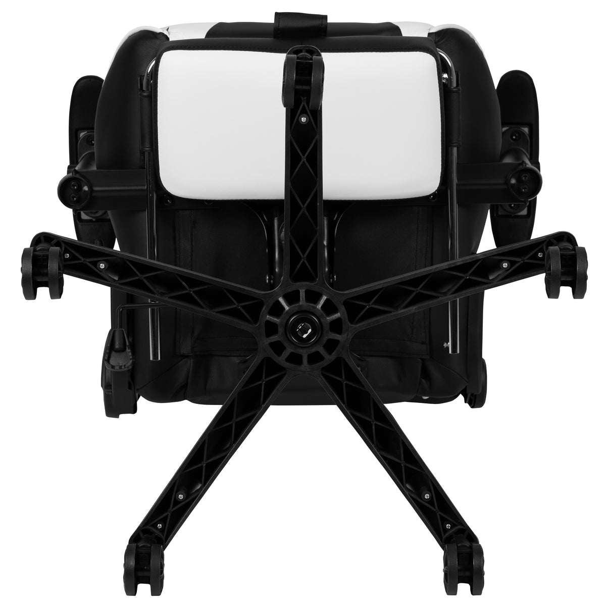 X30 Gaming Chair Racing Office Ergonomic Computer Chair with Fully Reclining Back and Slide-Out Footrest in LeatherSoft