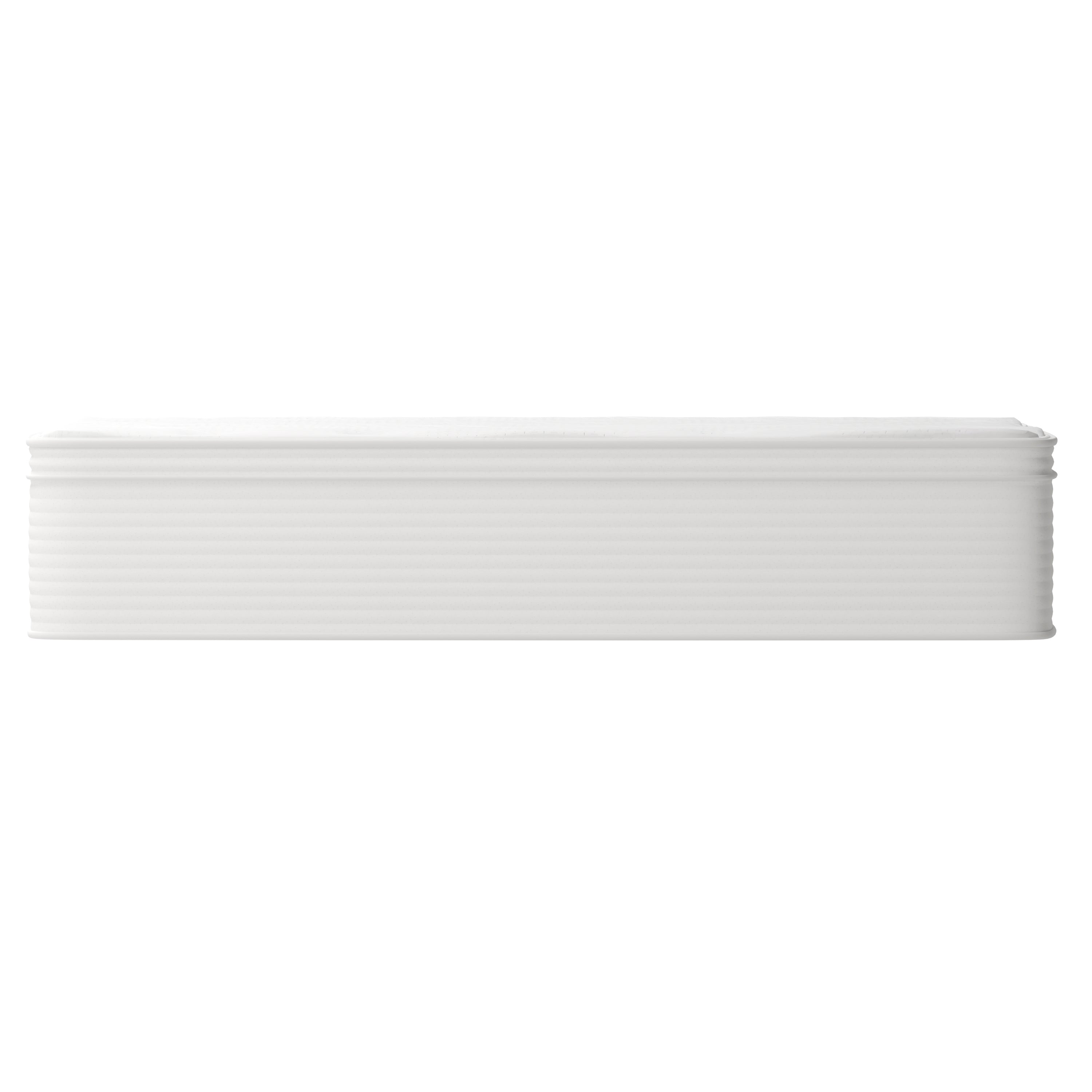 Vista Hospitality Grade Commercial Mattress in a Box 14 Inch, Premium Memory Foam Hybrid Pocket Spring Mattress with Reinforced Edge Support