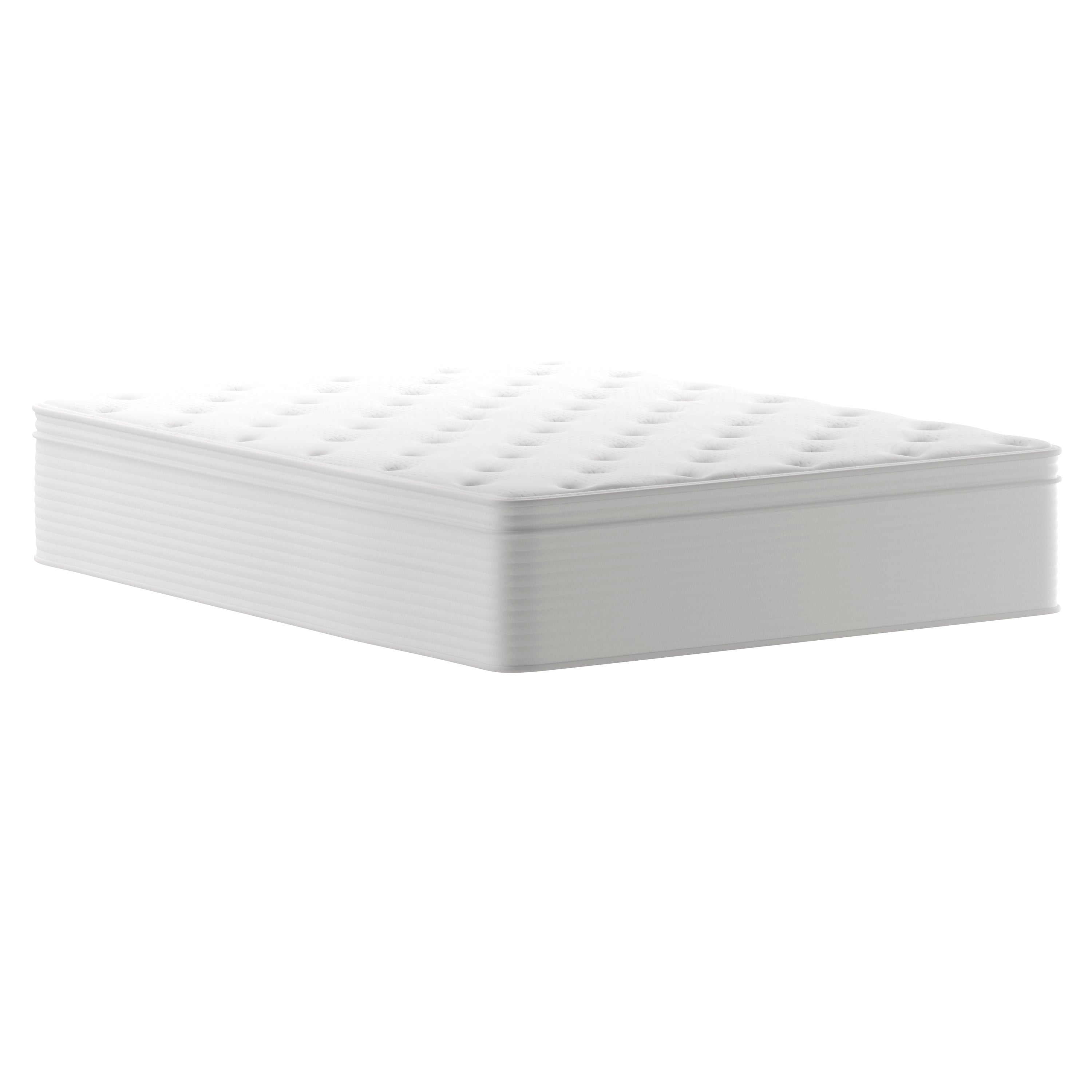 Vista Hospitality Grade Commercial Mattress in a Box 14 Inch, Premium Memory Foam Hybrid Pocket Spring Mattress with Reinforced Edge Support
