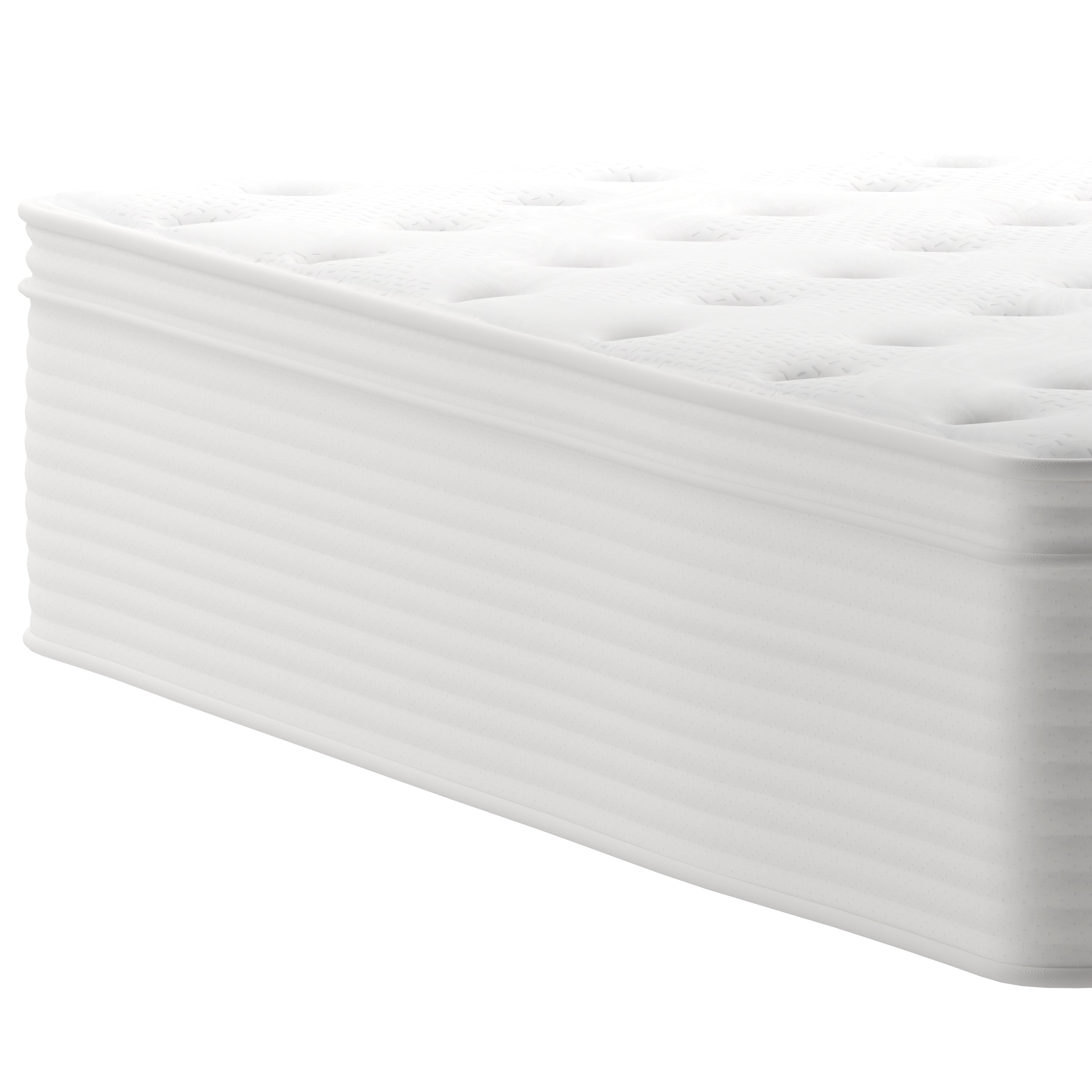 Vista Hospitality Grade Commercial Mattress in a Box 14 Inch, Premium Memory Foam Hybrid Pocket Spring Mattress with Reinforced Edge Support