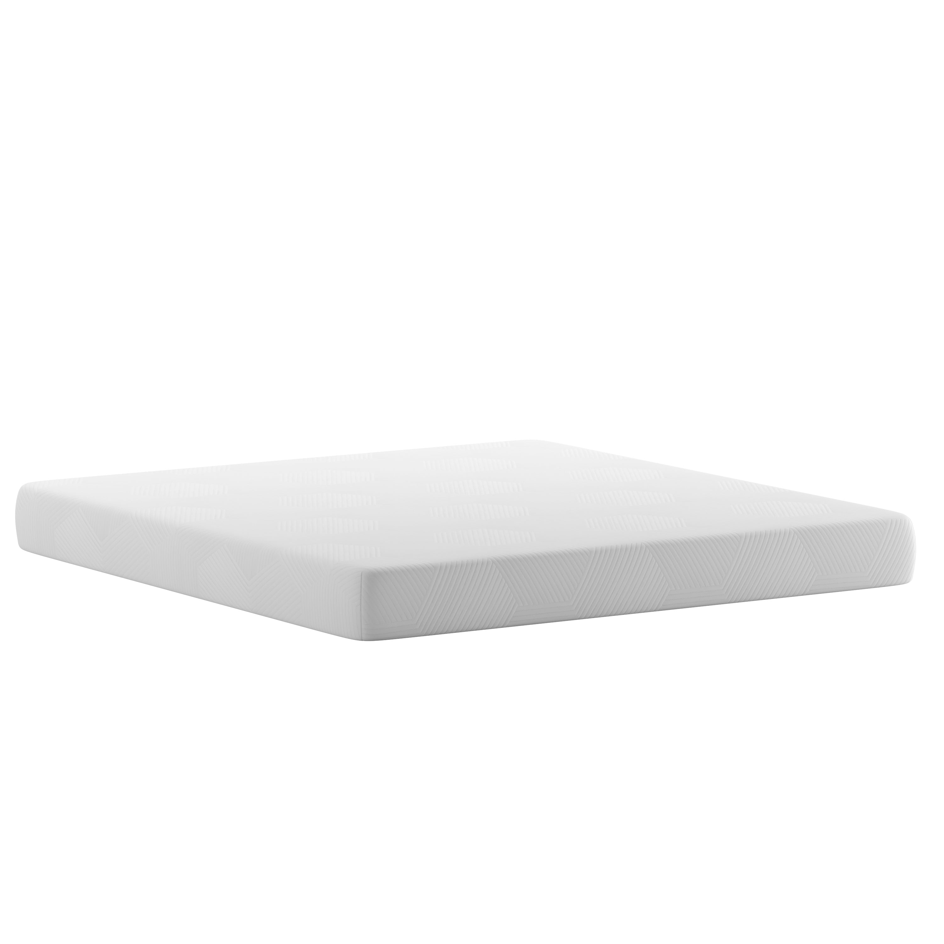 Jasmine Charcoal & Green Tea Cooling Gel Memory Foam 8 Inch CertiPUR-US, Supportive Pressure Relief, Mattress in a Box