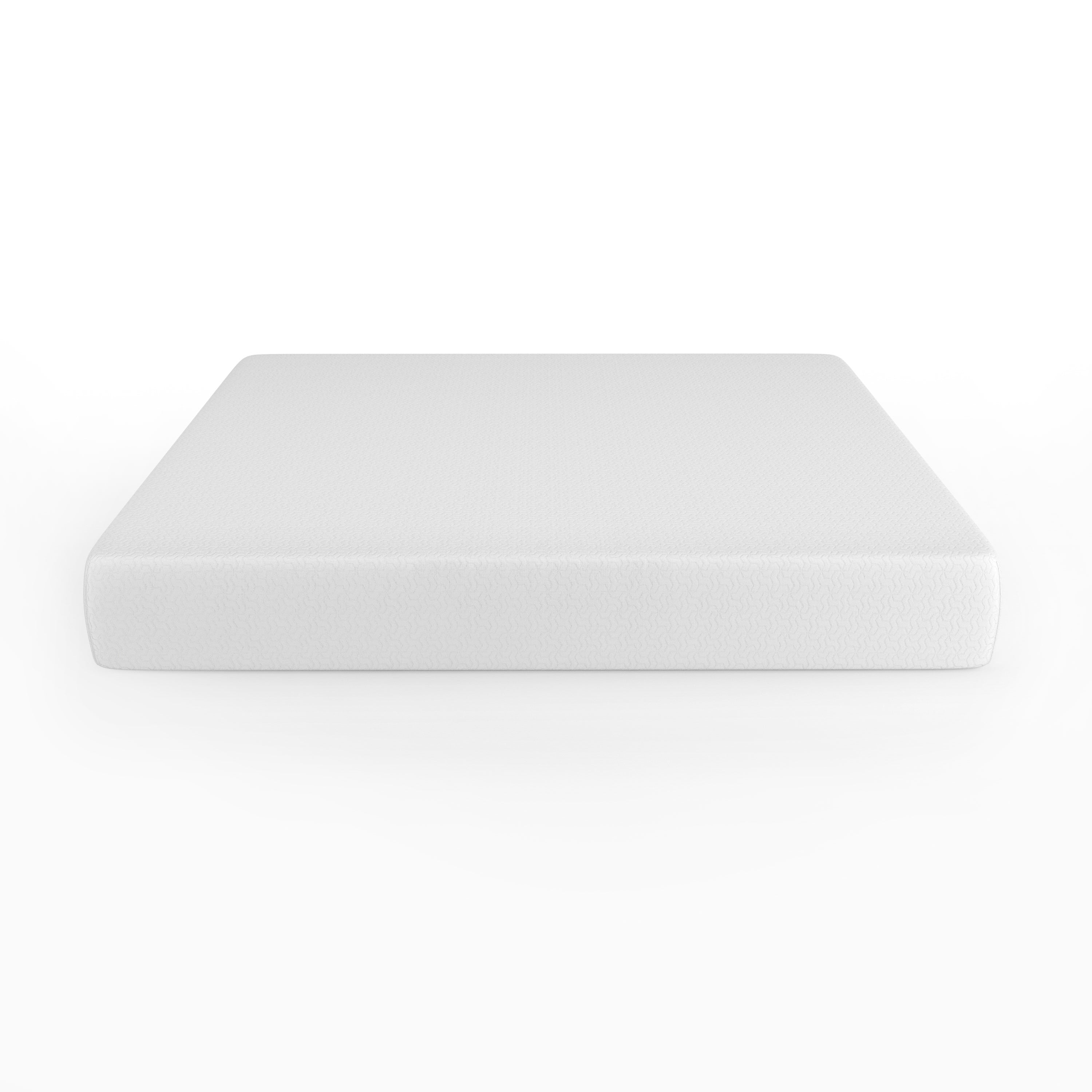 Cloud Green Tea Cooling Gel 4-Layer Memory Foam Mattress in a Box with CertiPUR-US Certification, Washable Cover, and Pressure Relief