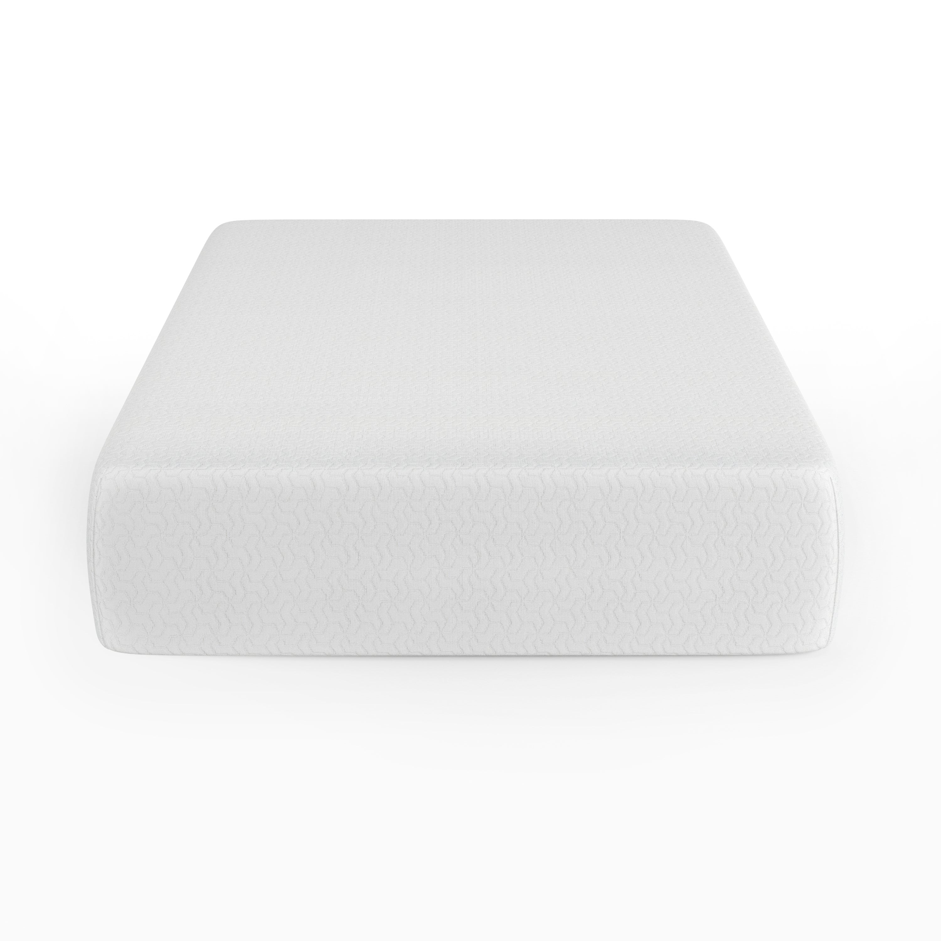 Cloud Green Tea Cooling Gel 4-Layer Memory Foam Mattress in a Box with CertiPUR-US Certification, Washable Cover, and Pressure Relief