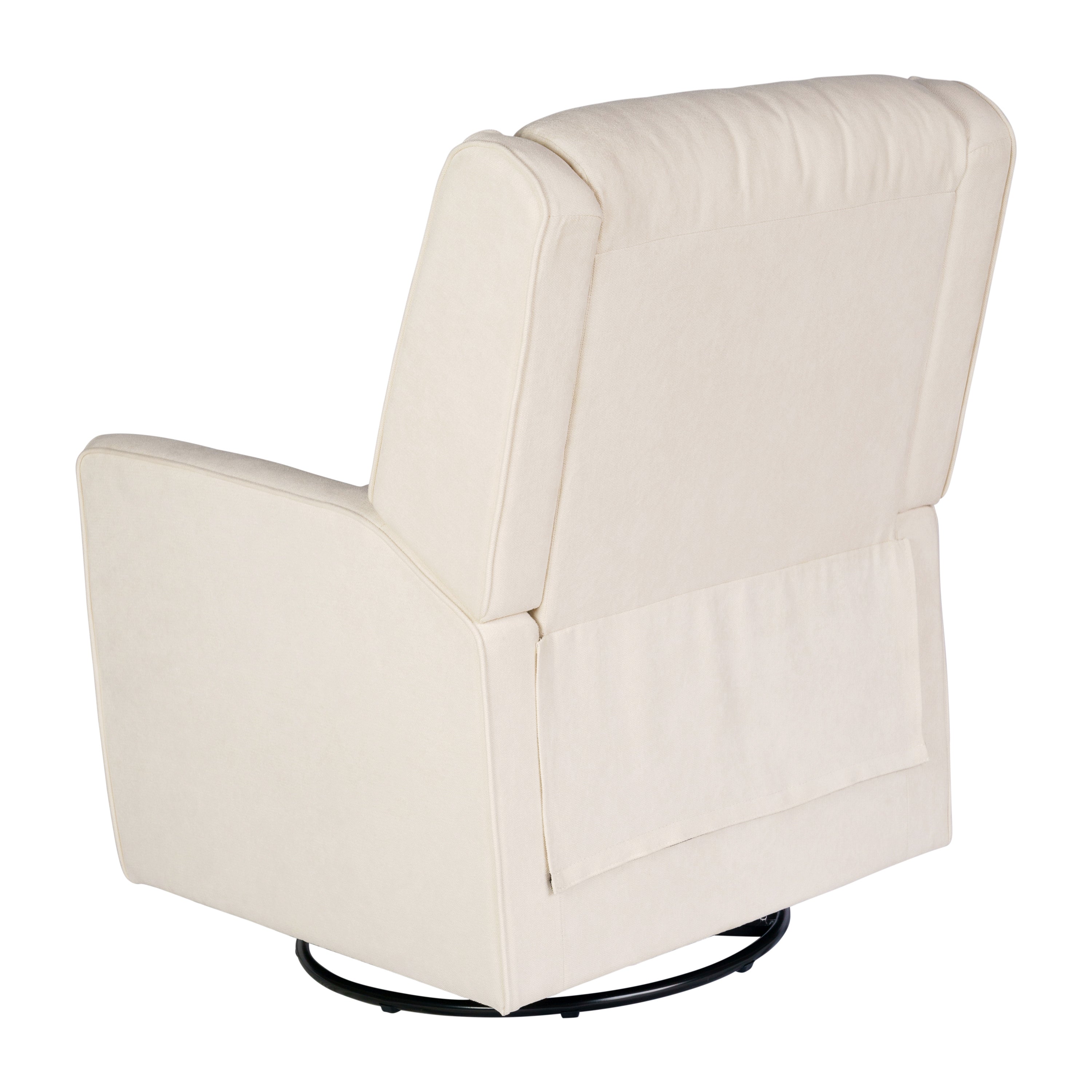 Cash Swivel Glider Rocker Recliner Chair, Manual 360 Degree Swivel Recliner Perfect for Living Room, Bedroom, or Nursery
