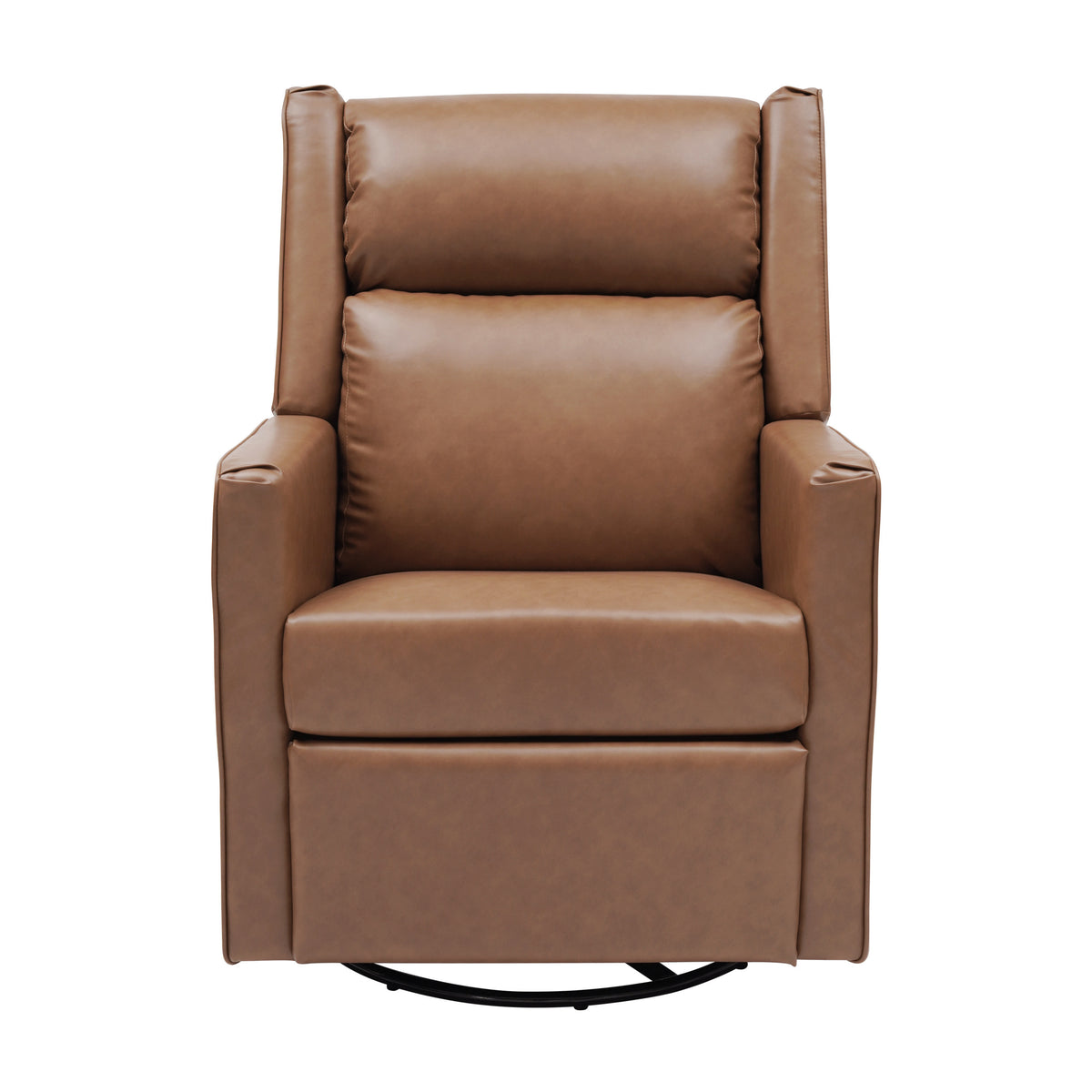 Cash Swivel Glider Rocker Manual Recliner Chair, 270 Degree Swivel, USB/USB-C Charging Ports, Perfect for Living Room or Nursery