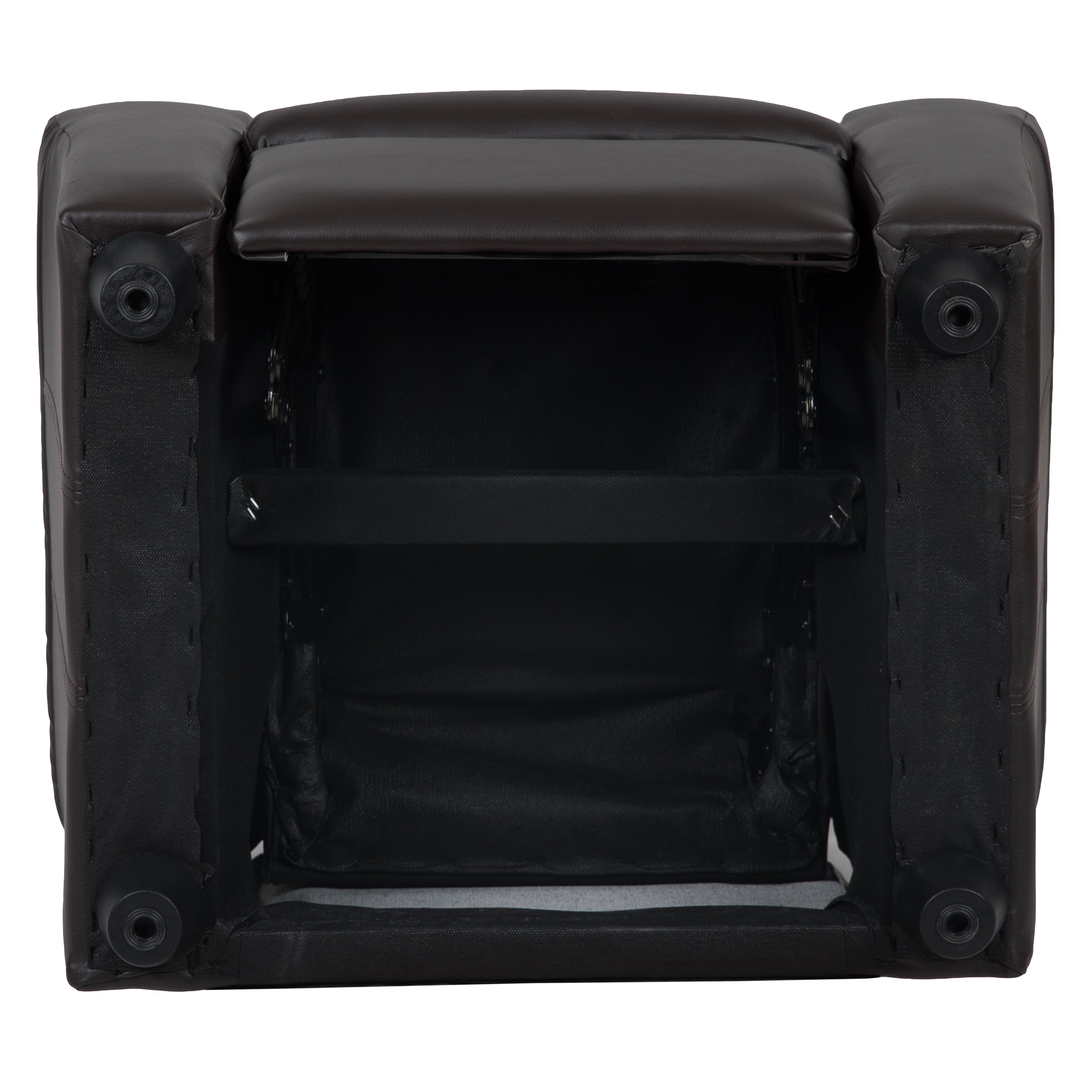 Contemporary Kids Recliner with Cup Holder and Headrest