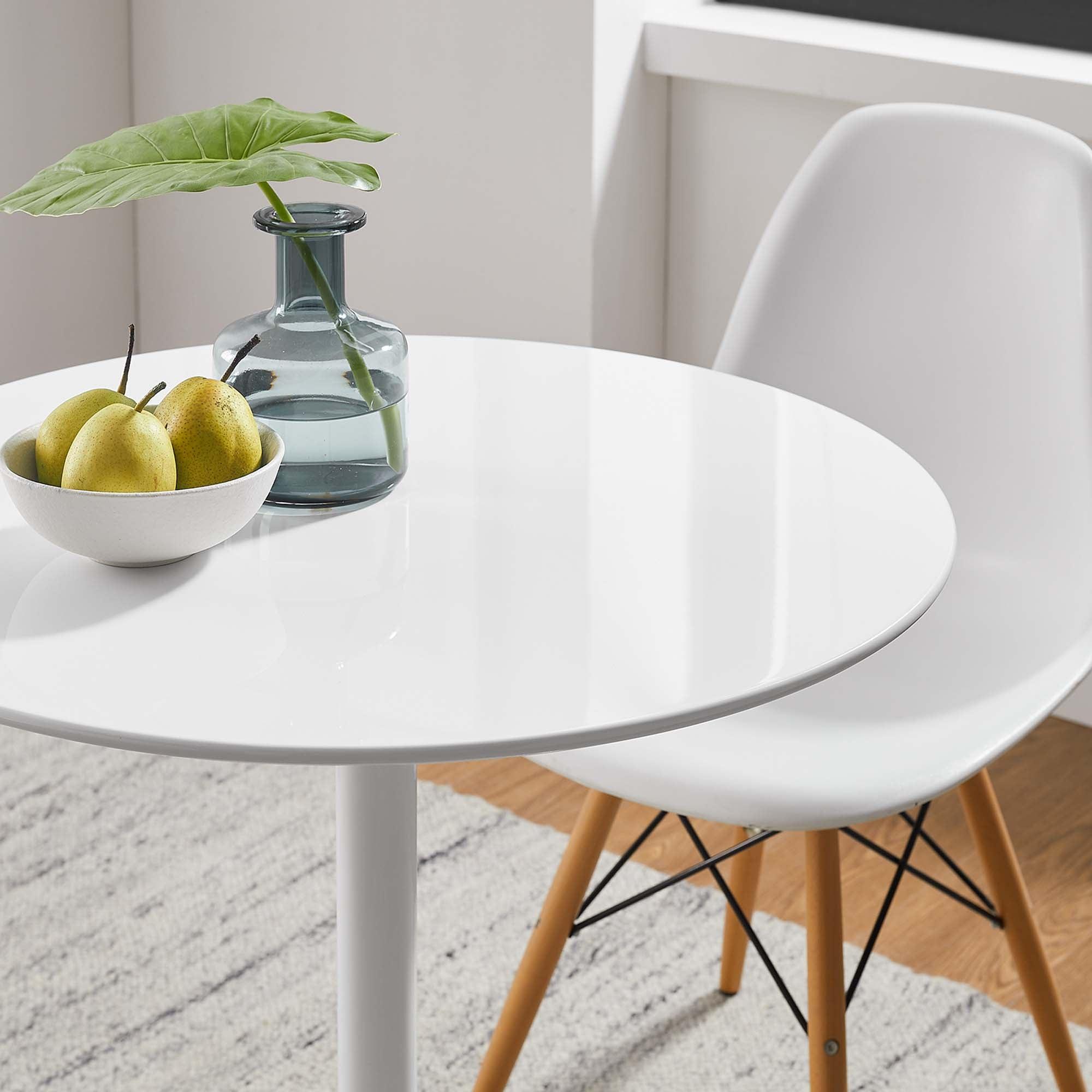 Lippa 28" Round Wood Dining Table