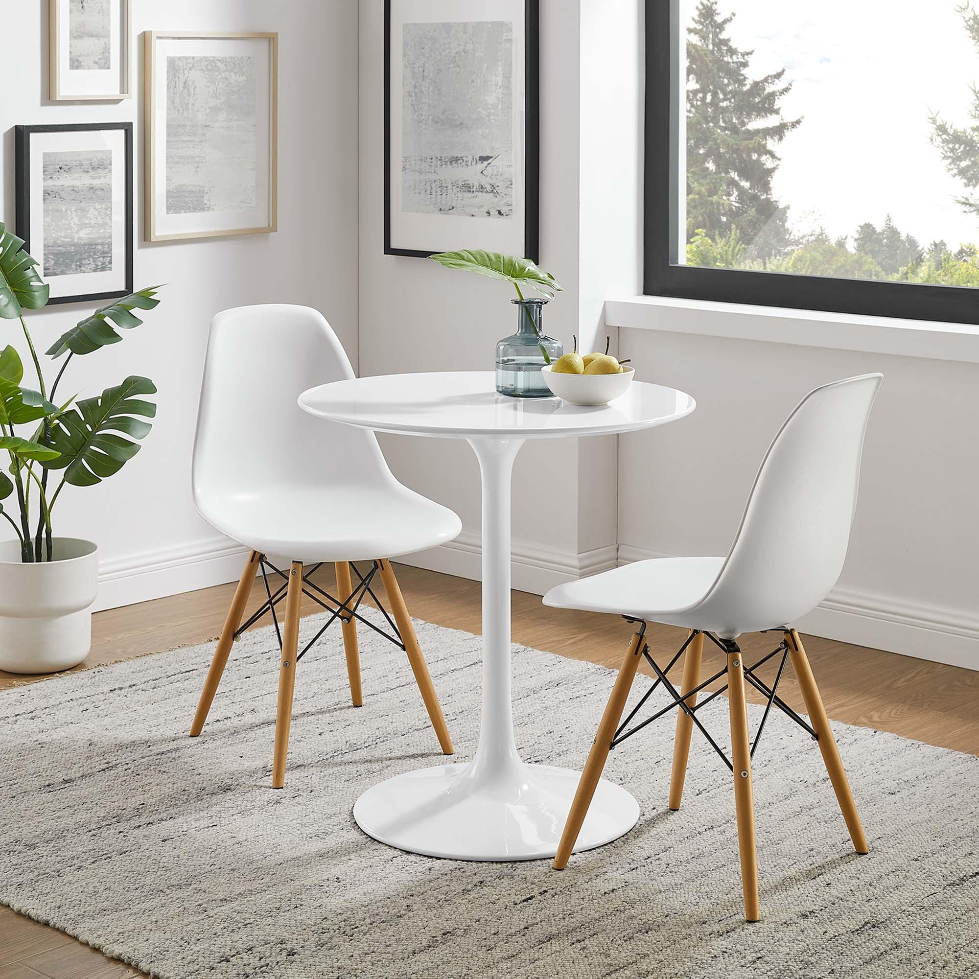 Lippa 28" Round Wood Dining Table