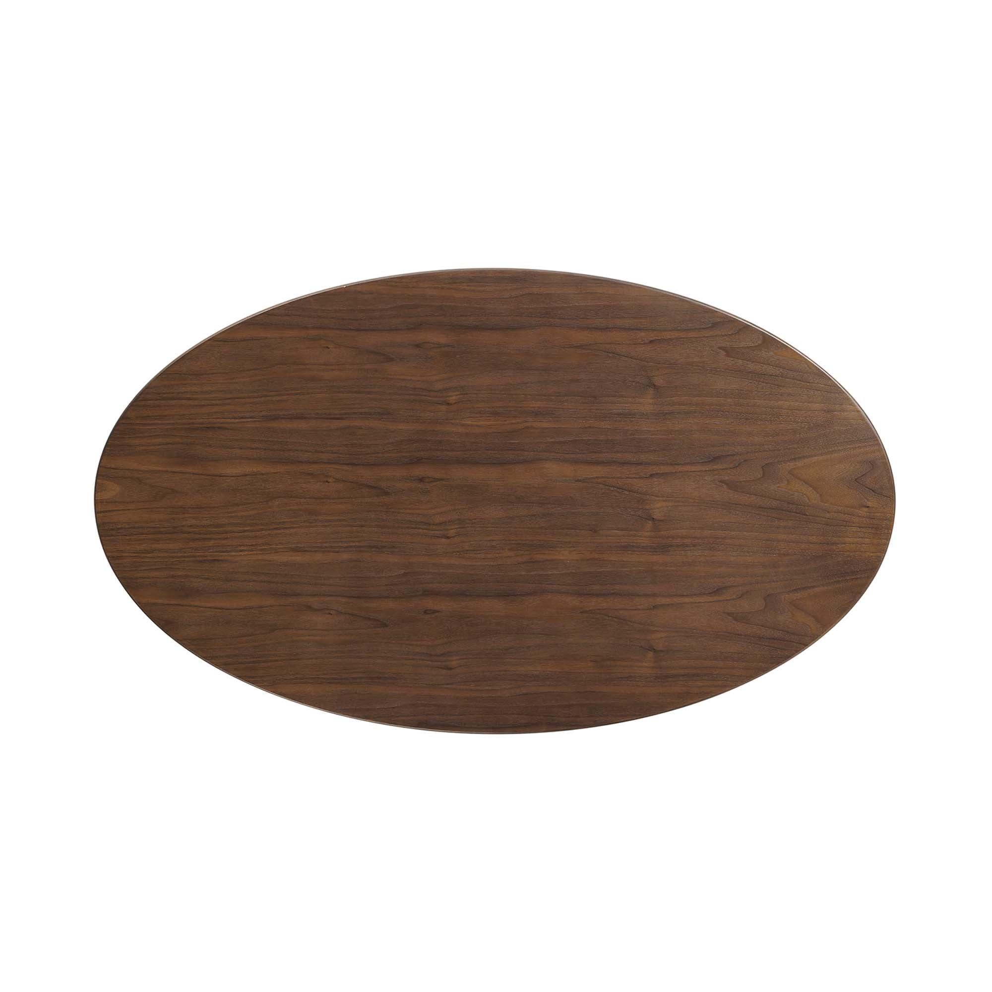 Lippa 48" Oval Wood Coffee Table