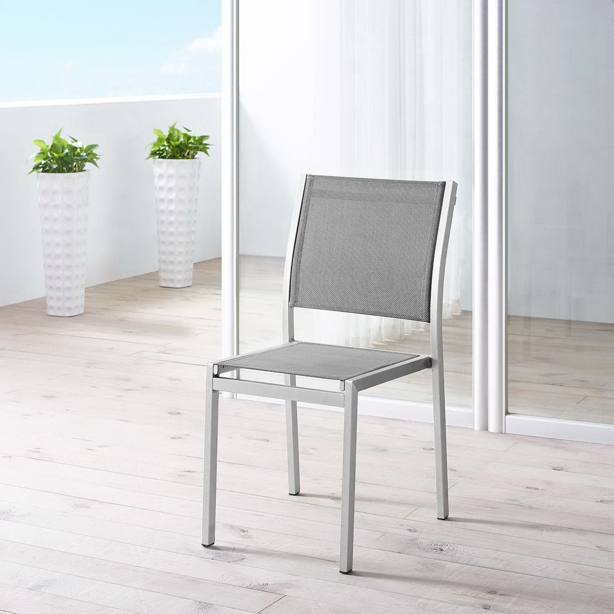 Shore Outdoor Patio Aluminum Side Chair