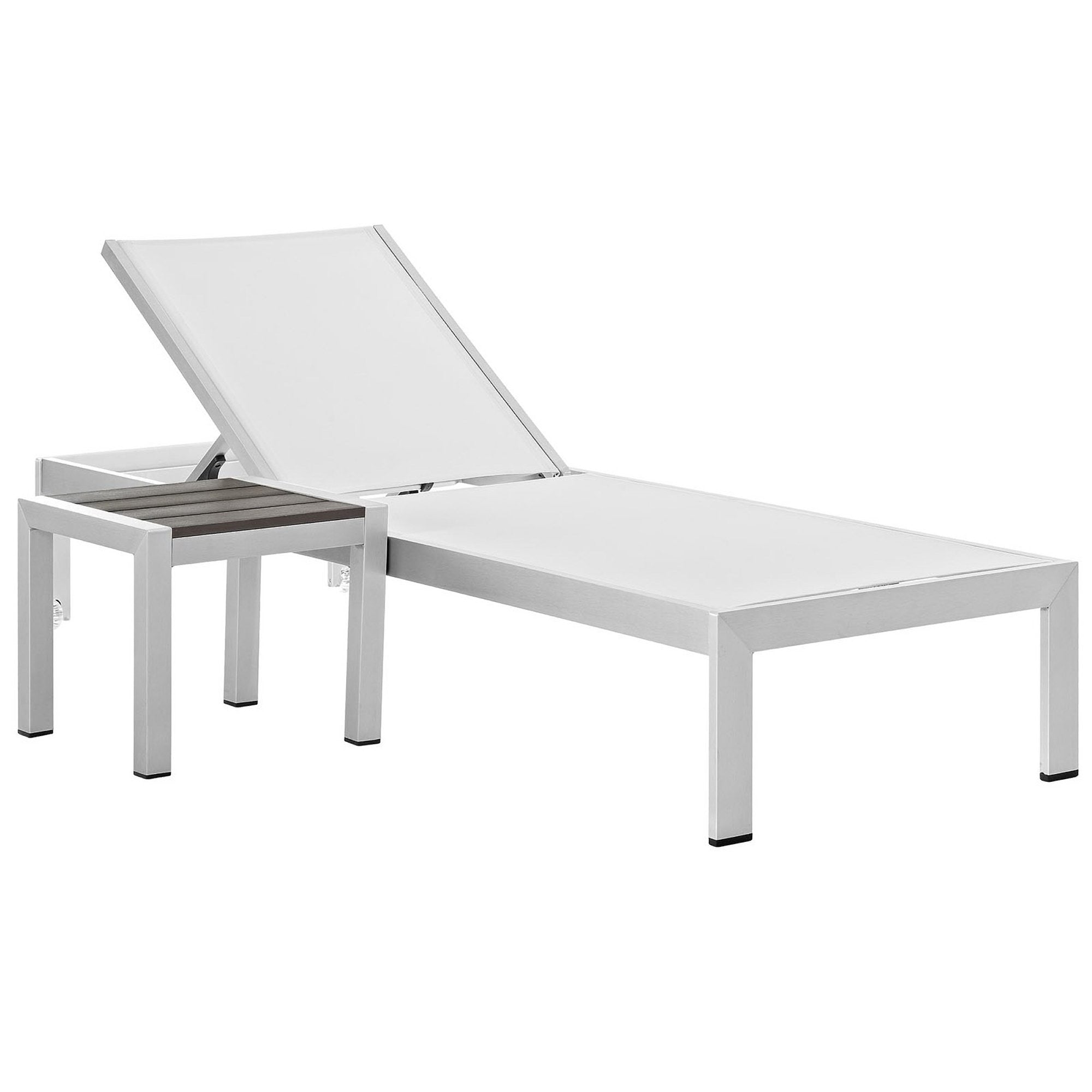 Shore 2 Piece Outdoor Patio Aluminum Set