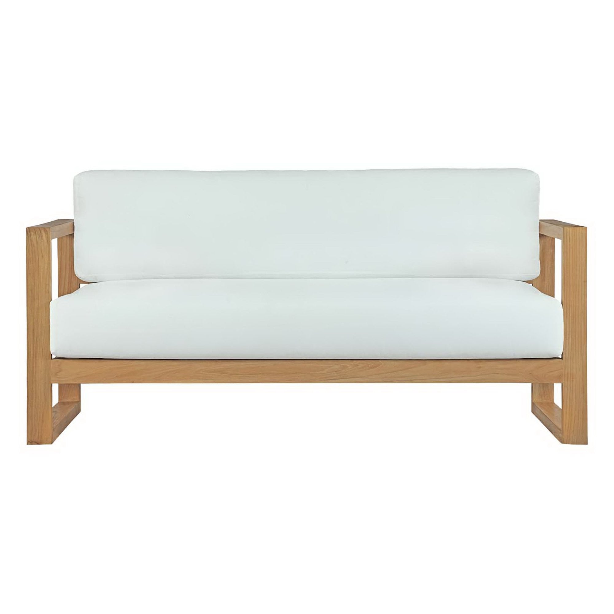 Upland Outdoor Patio Teak Sofa