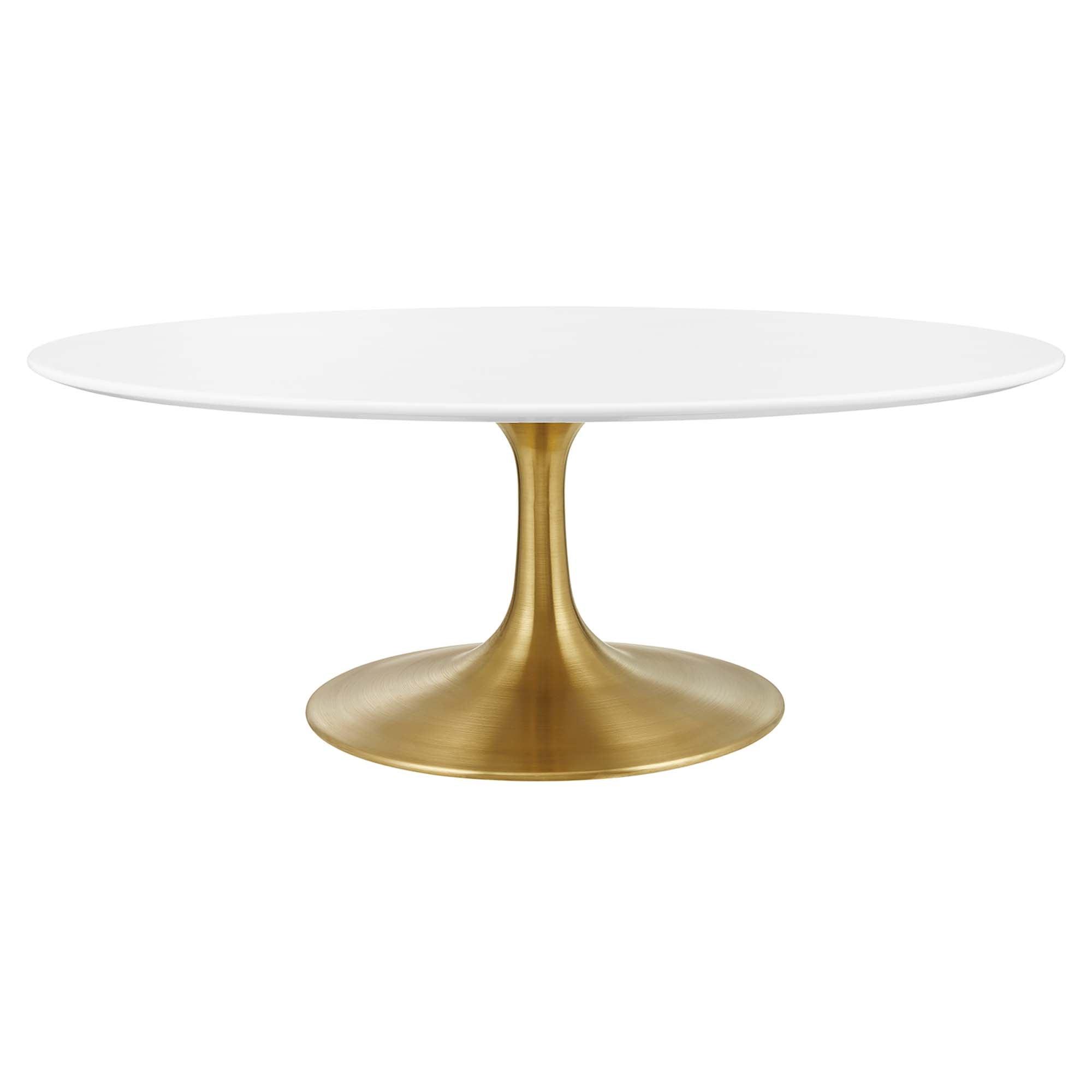 Lippa 42" Oval Wood Coffee Table