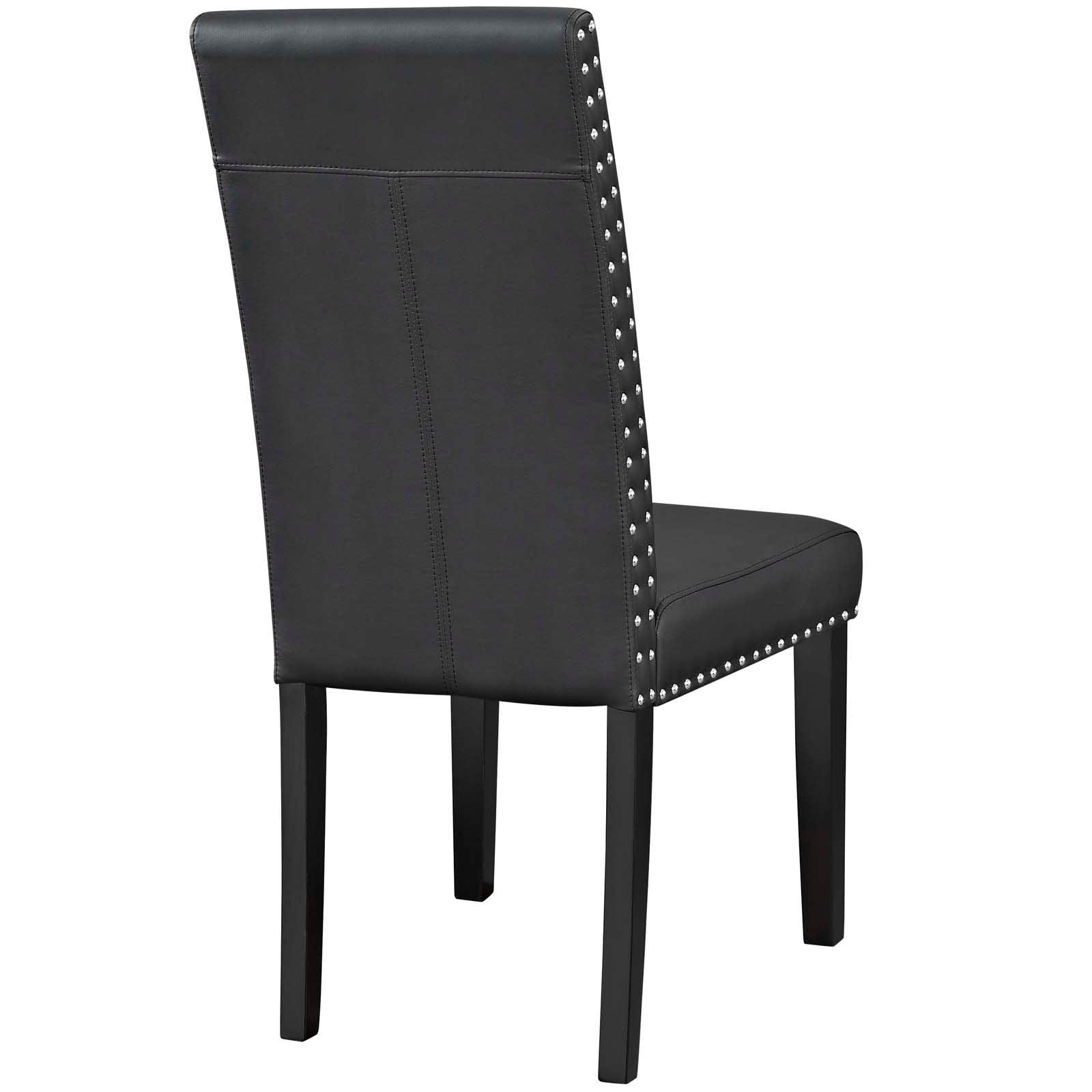 Parcel Vinyl Dining Side Chair Set of 4