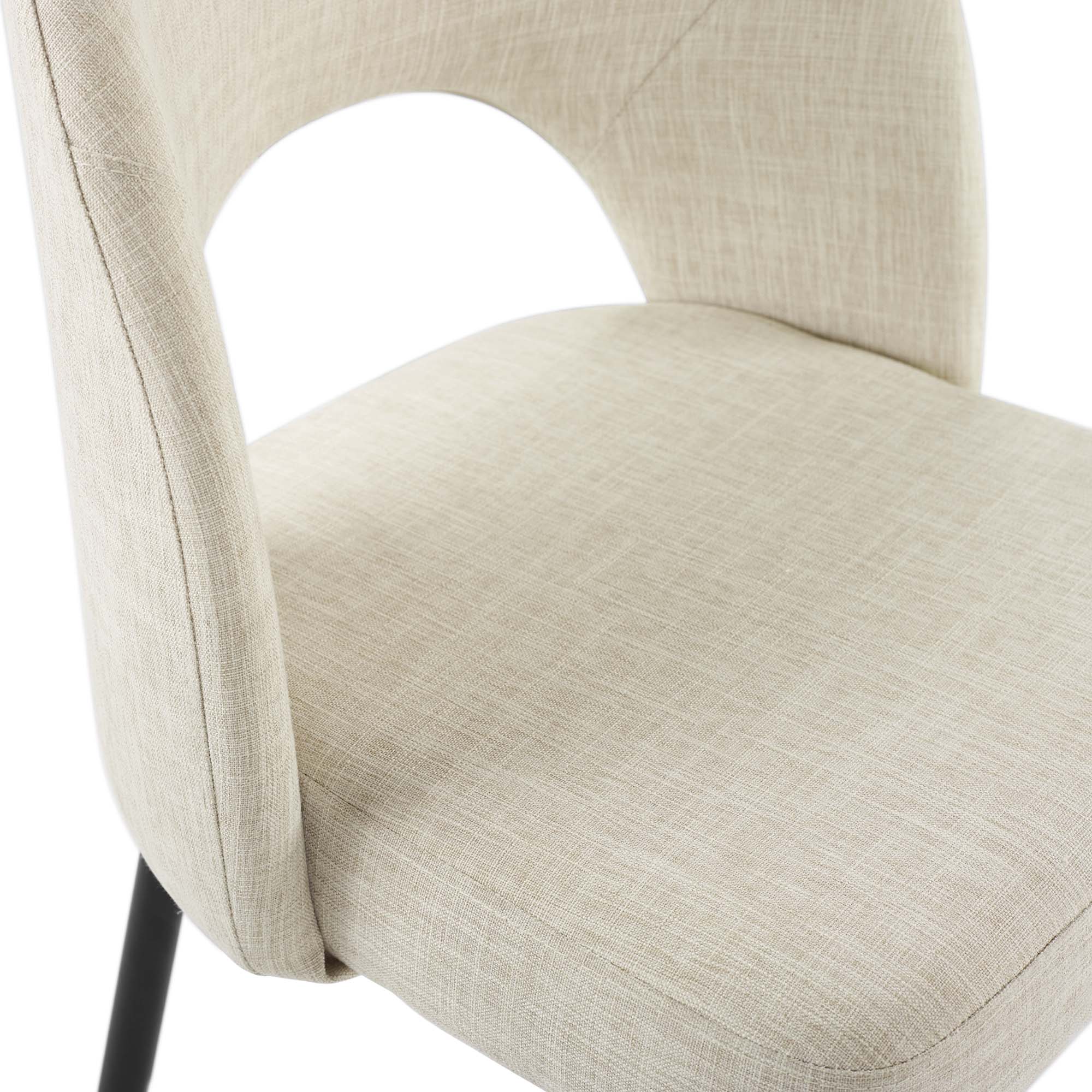 Rouse Upholstered Fabric Dining Side Chair Set of 2