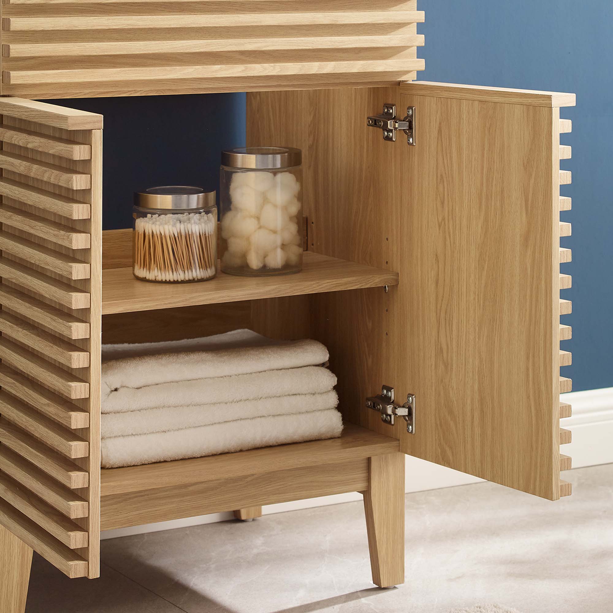 Render 24" Bathroom Vanity Cabinet (Sink Basin Not Included)