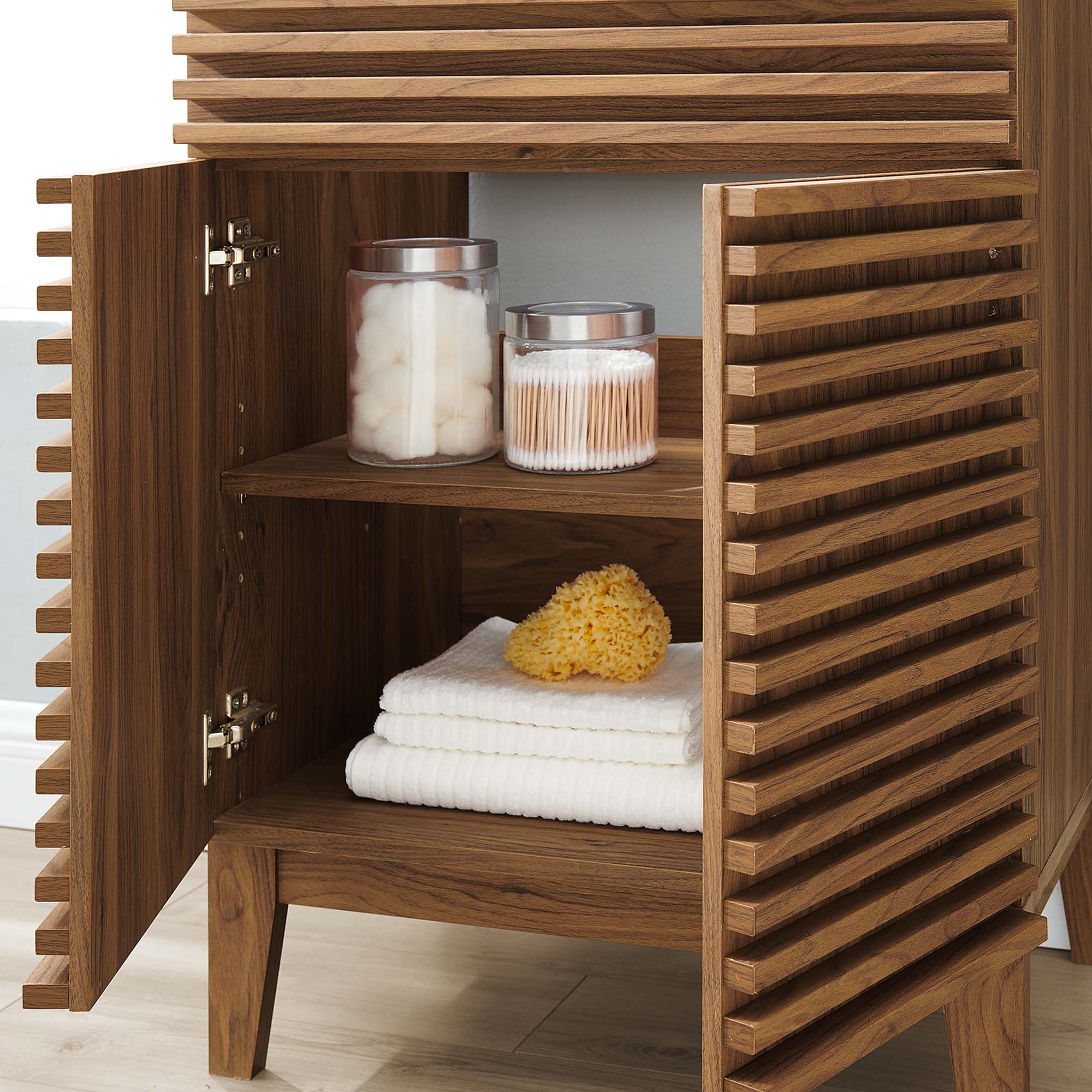 Render 24" Bathroom Vanity Cabinet (Sink Basin Not Included)