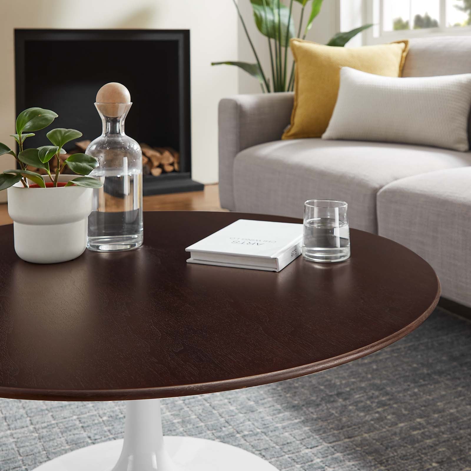 Lippa 36" Coffee Table-Coffee Table-Modway-Wall2Wall Furnishings