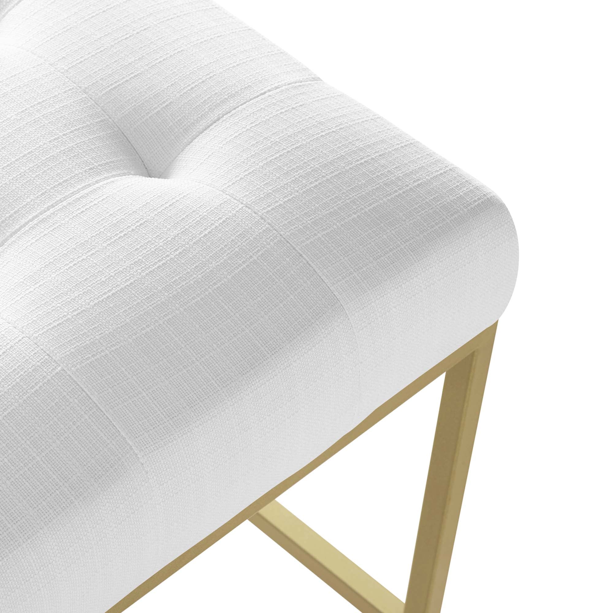 Privy Upholstered Fabric Counter Stool Set of 2